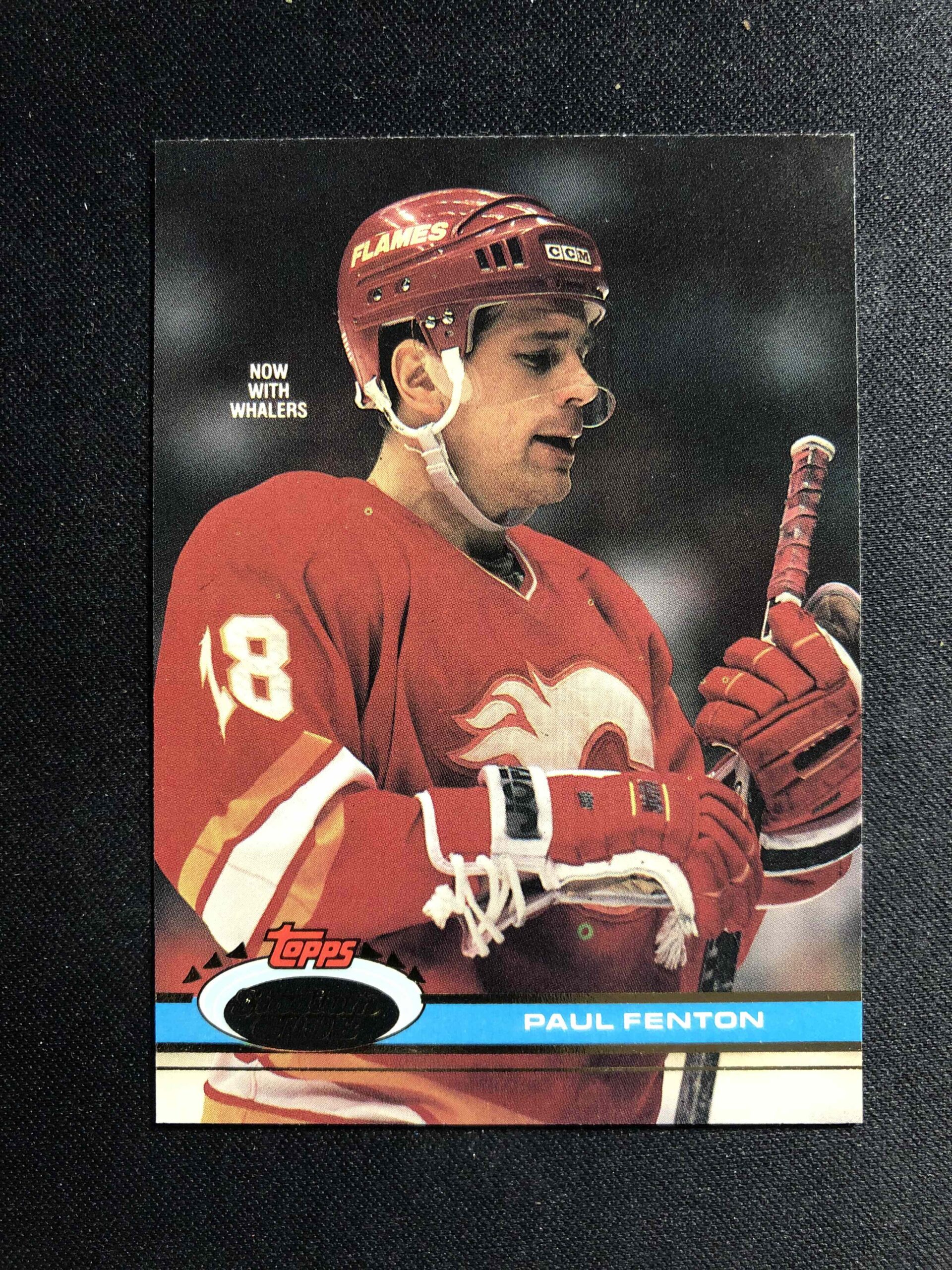 1991/1992 Topps Stadium Club Base 327 Paul Fenton