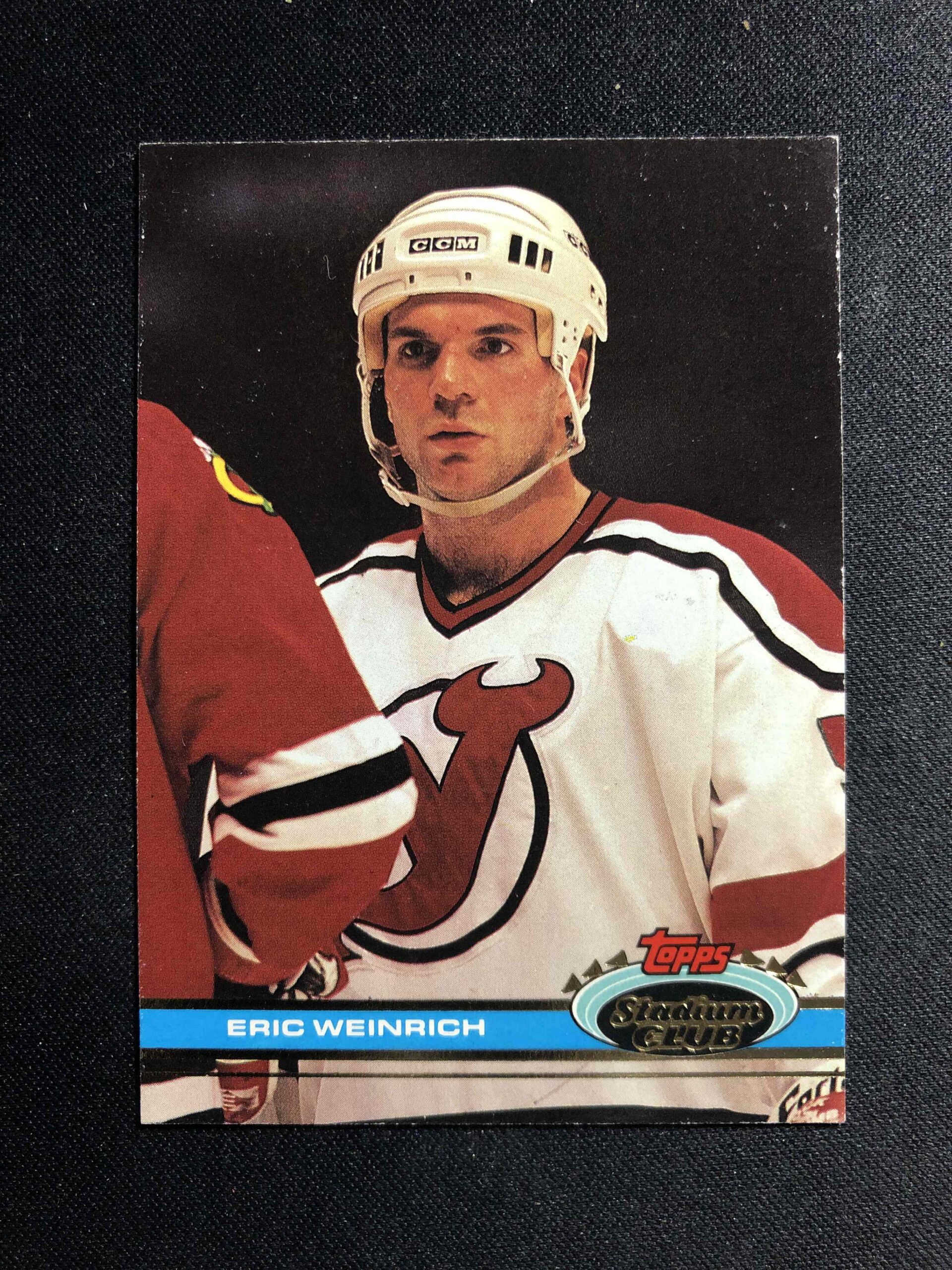1991/1992 Topps Stadium Club Base 339 Eric Weinrich