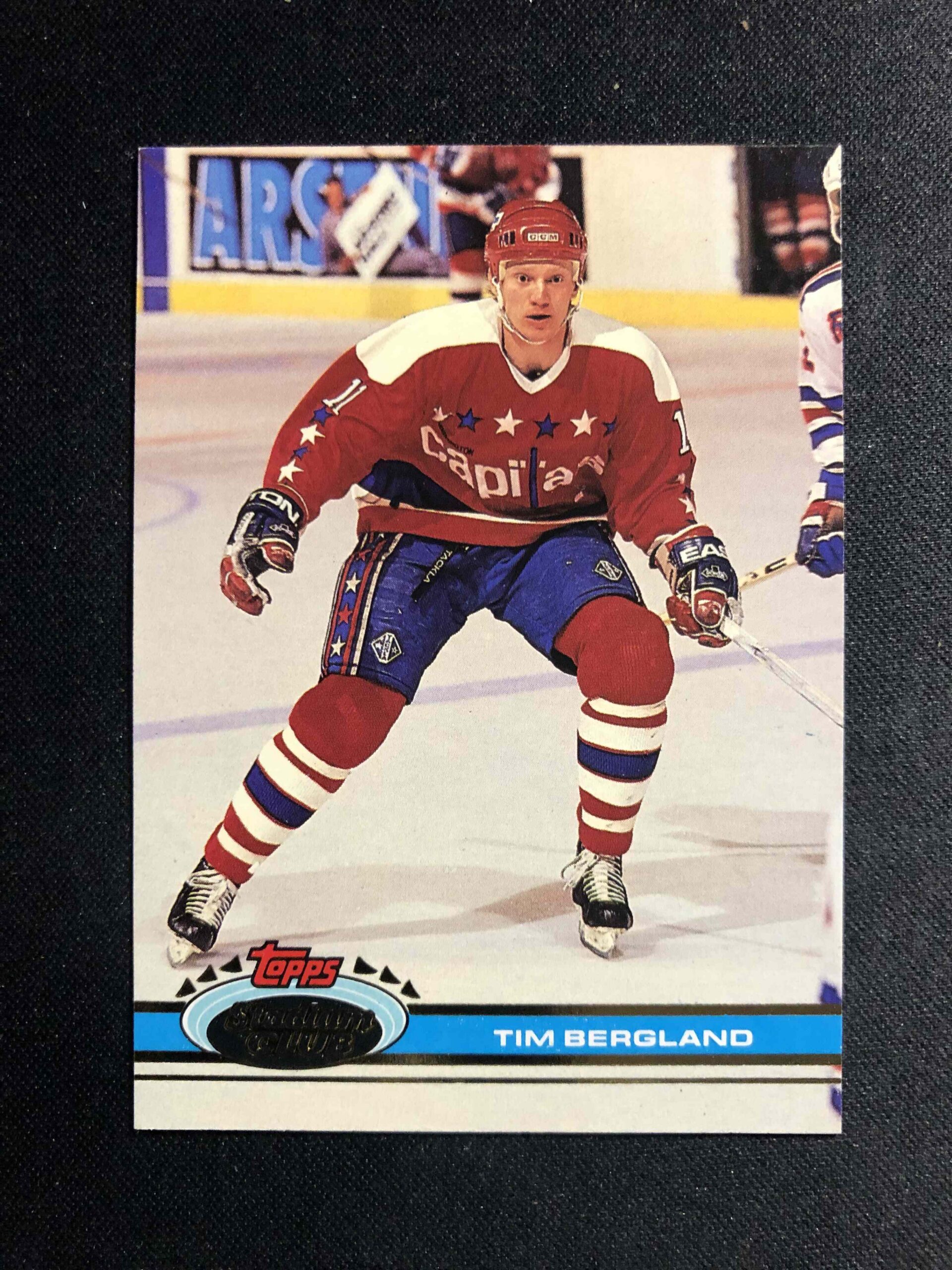 1991/1992 Topps Stadium Club Base 351 Tim Bergland