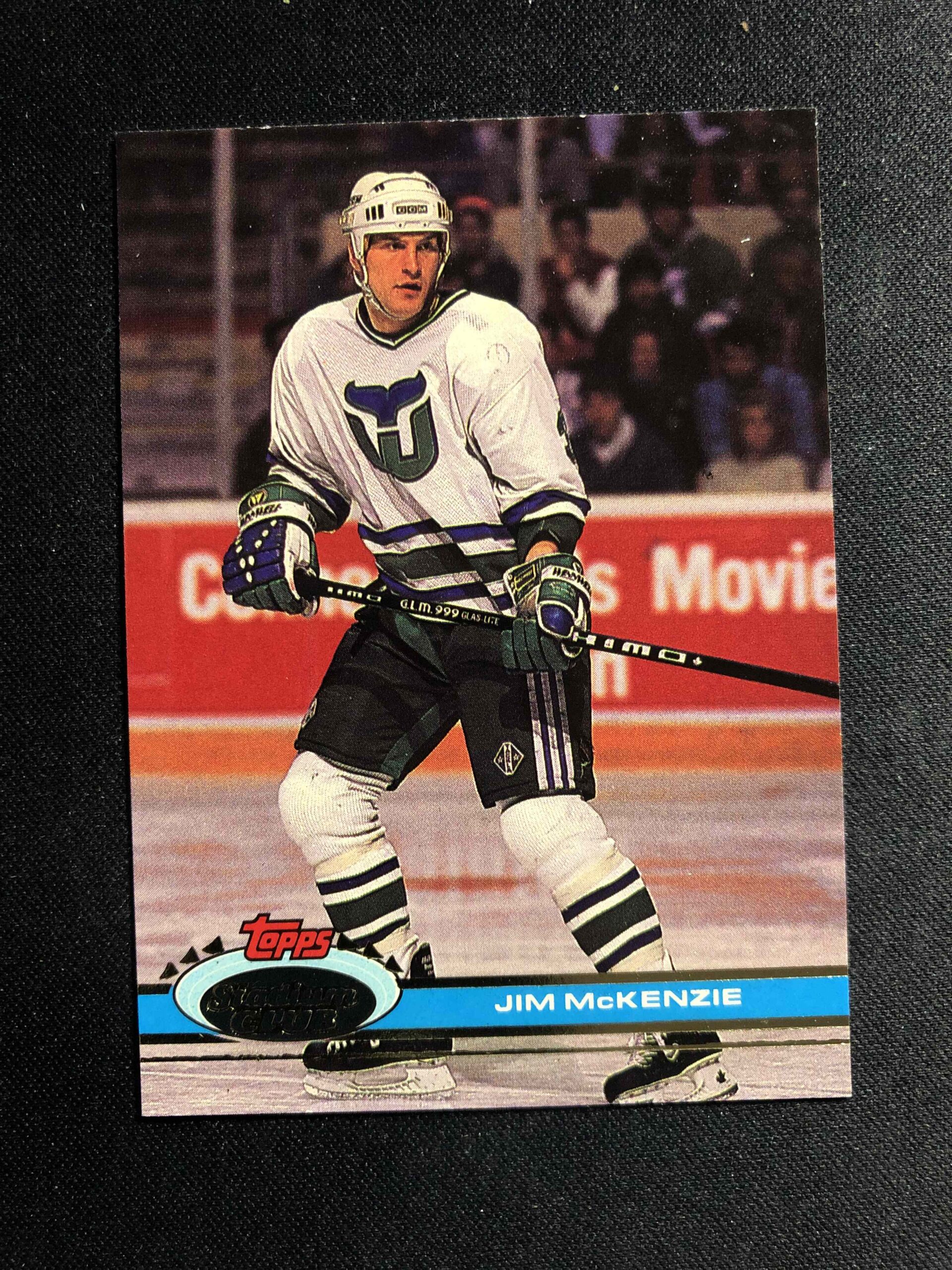 1991/1992 Topps Stadium Club Base 354 Jim McKenzie