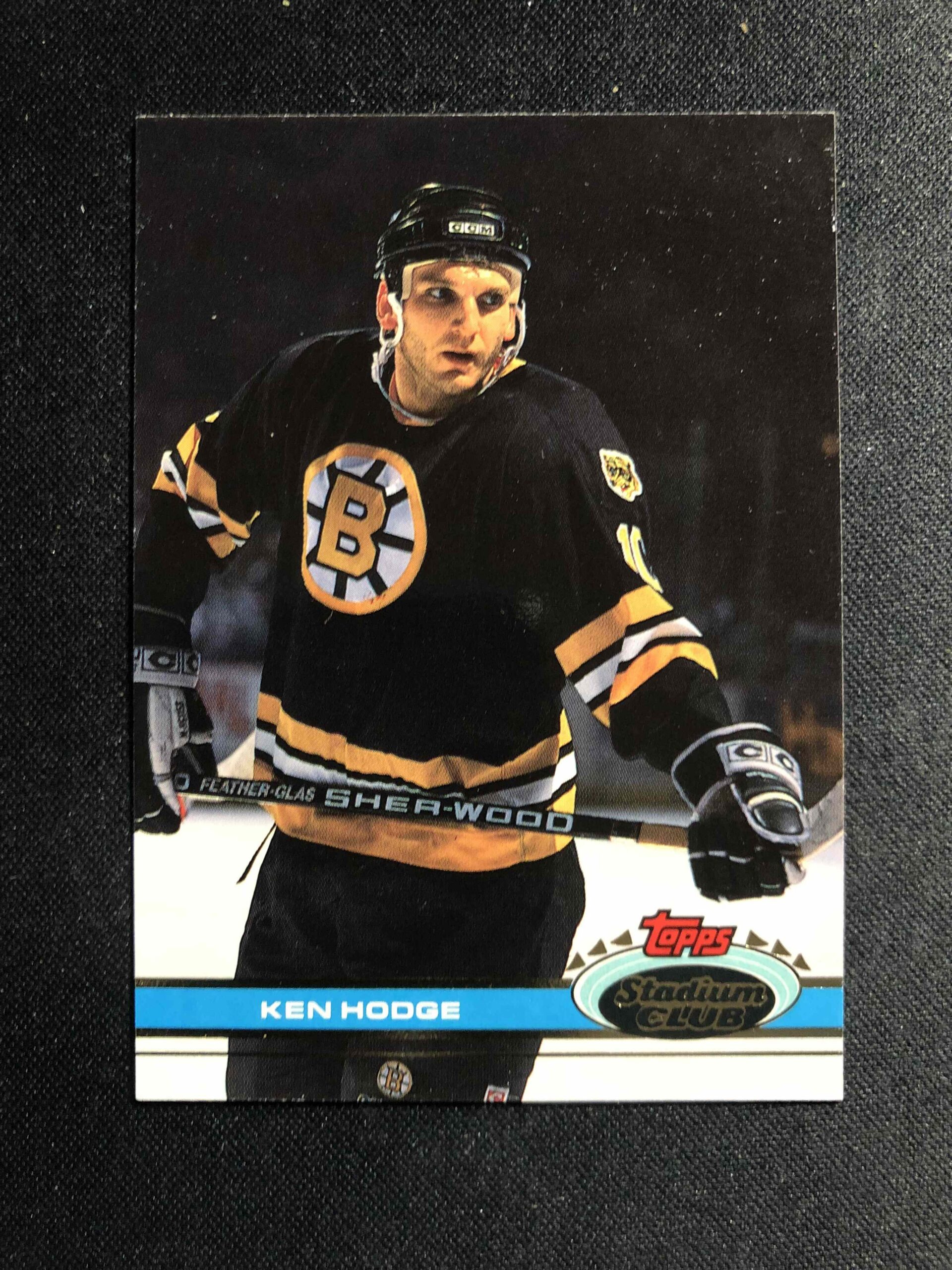 1991/1992 Topps Stadium Club Base 357 Ken Hodge