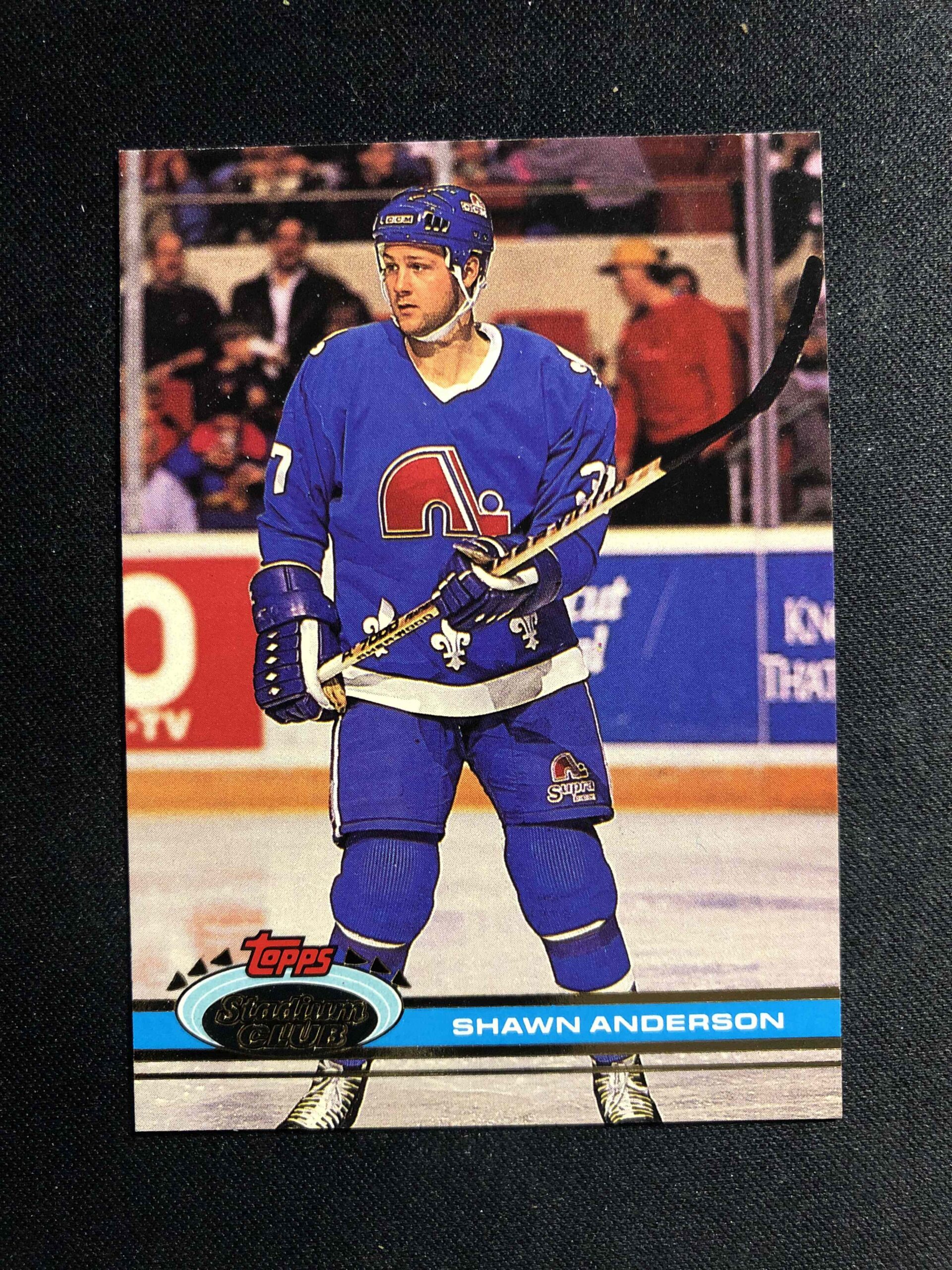 1991/1992 Topps Stadium Club Base 358 Shawn Anderson