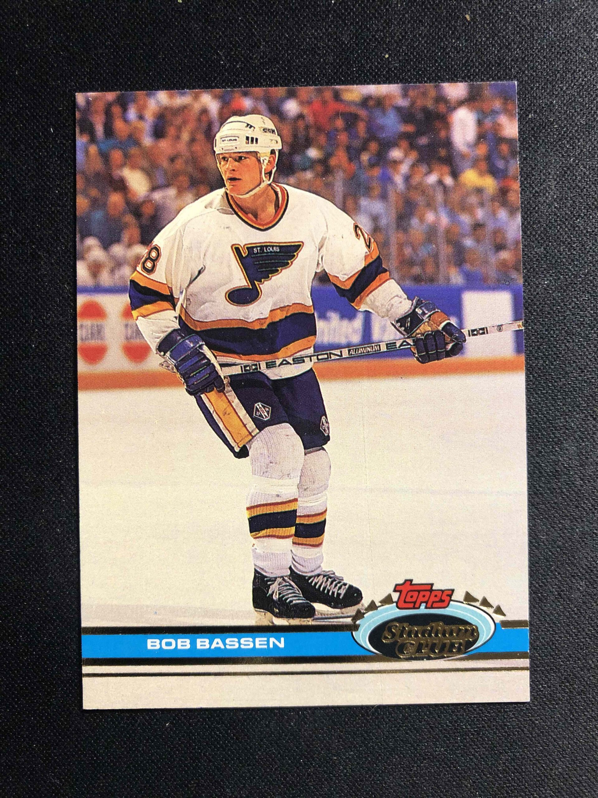 1991/1992 Topps Stadium Club Base 367 Bob Bassen