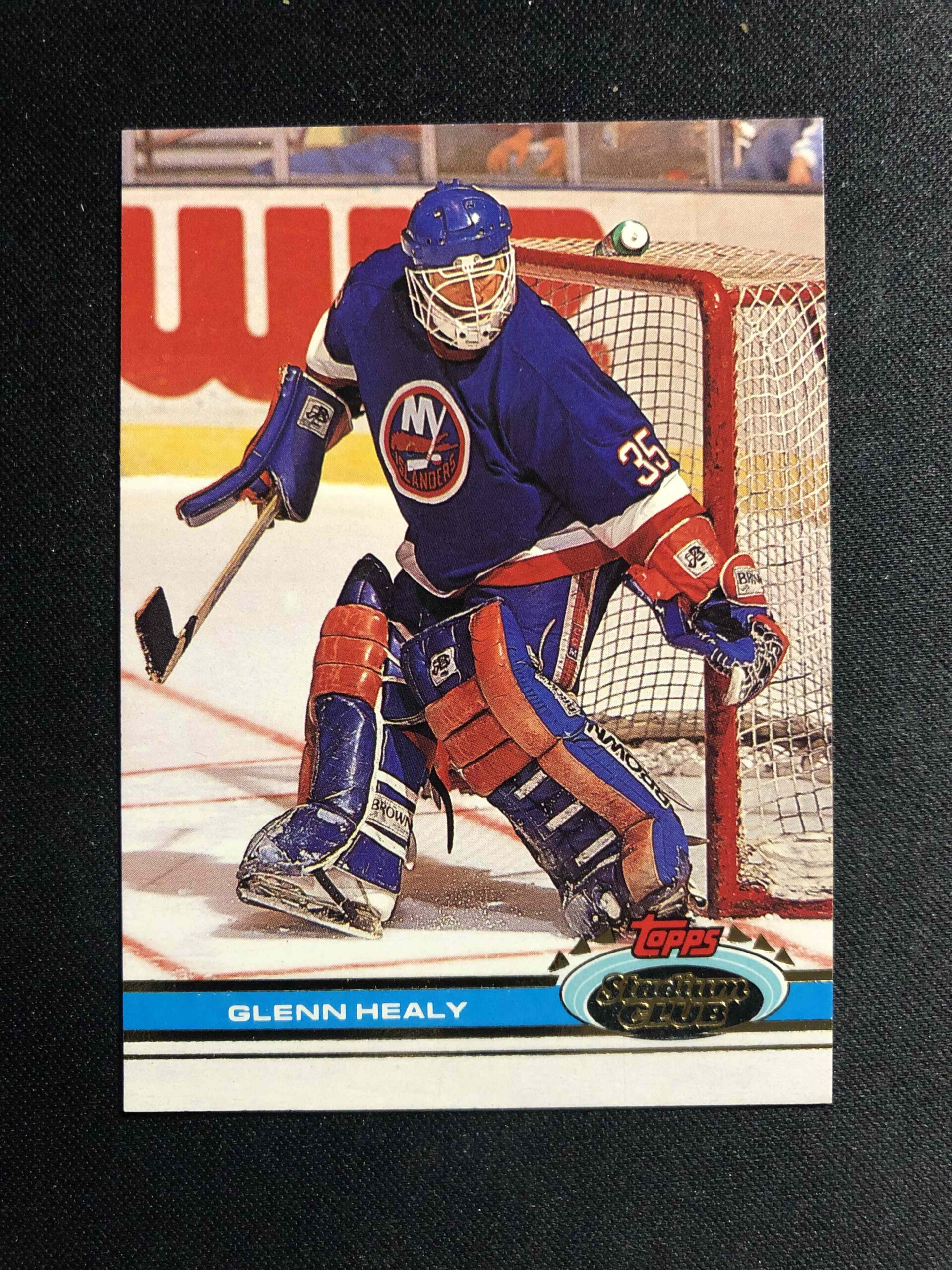 1991/1992 Topps Stadium Club Base 369 Glenn Healy
