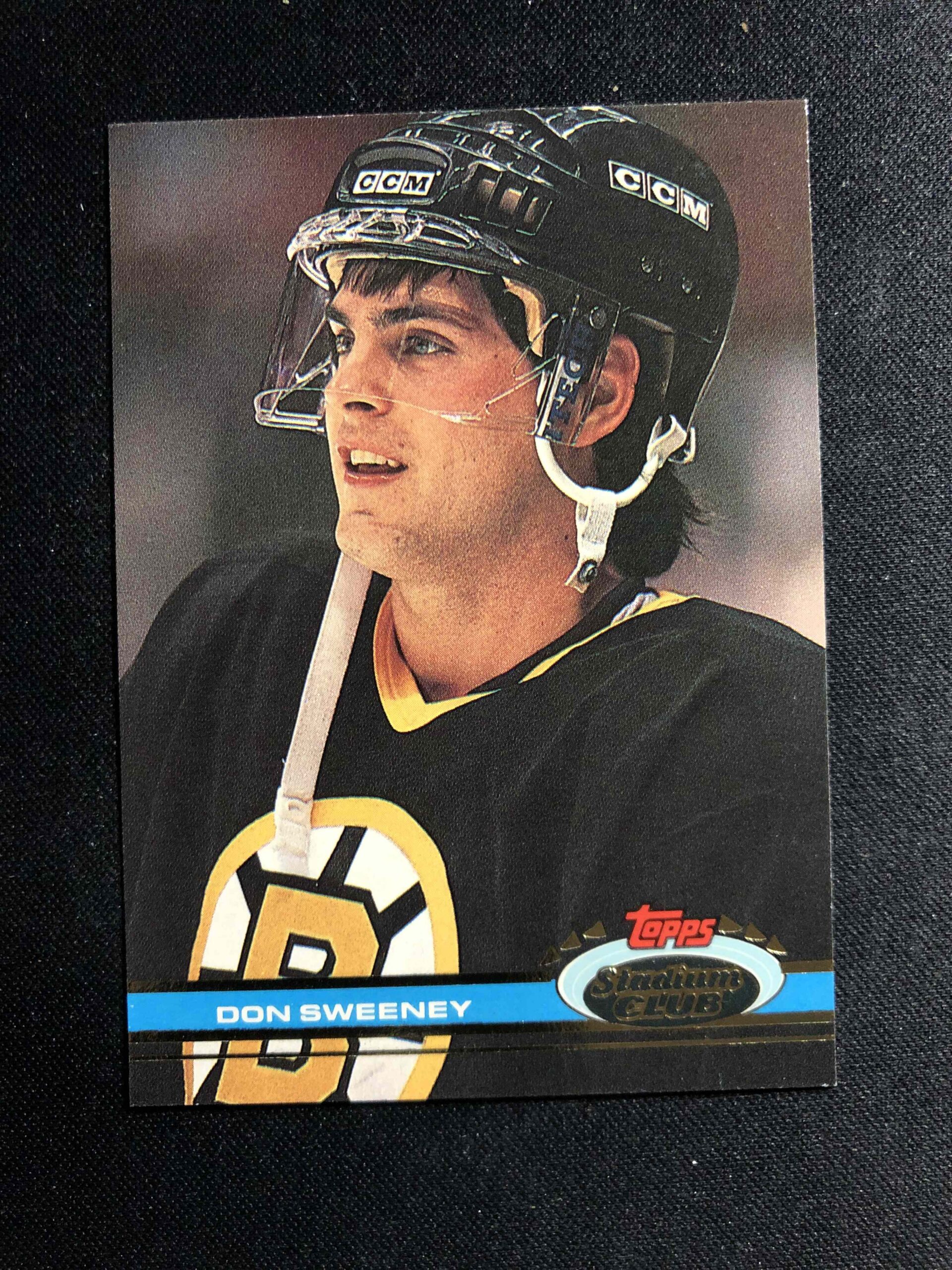 1991/1992 Topps Stadium Club Base 370 Don Sweeney