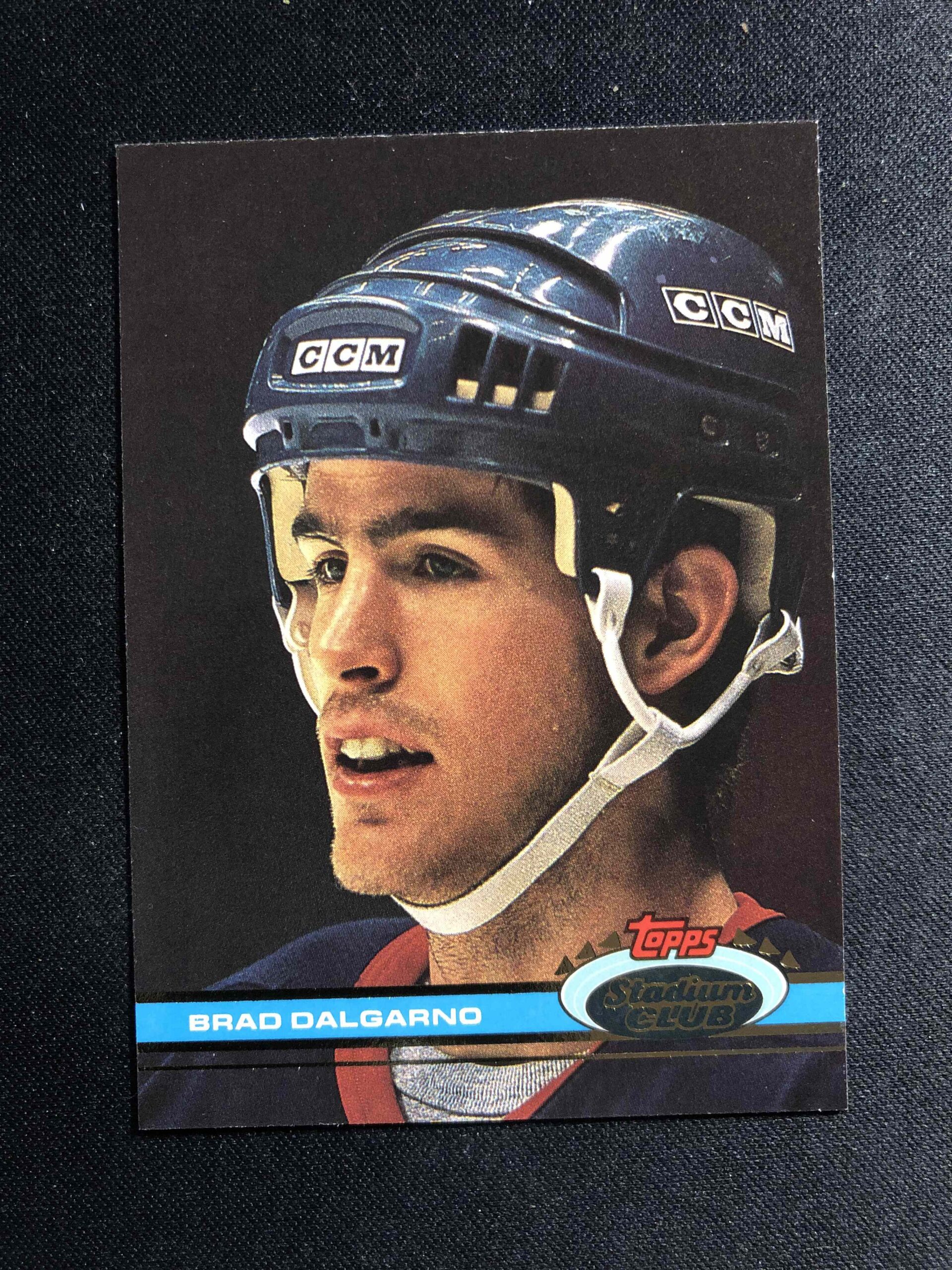 1991/1992 Topps Stadium Club Base 371 Brad Dalgarno