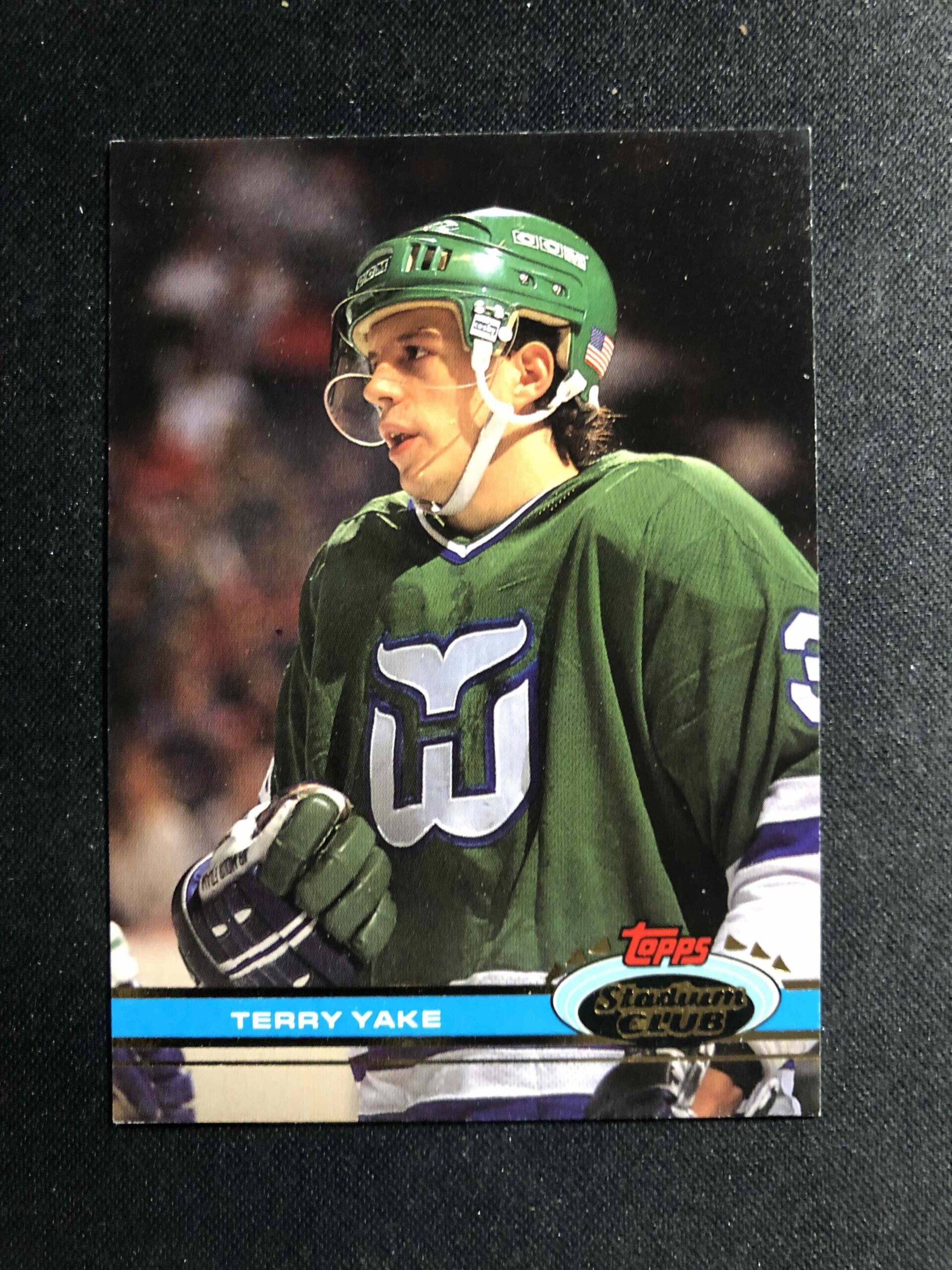 1991/1992 Topps Stadium Club Base 374 Terry Yake