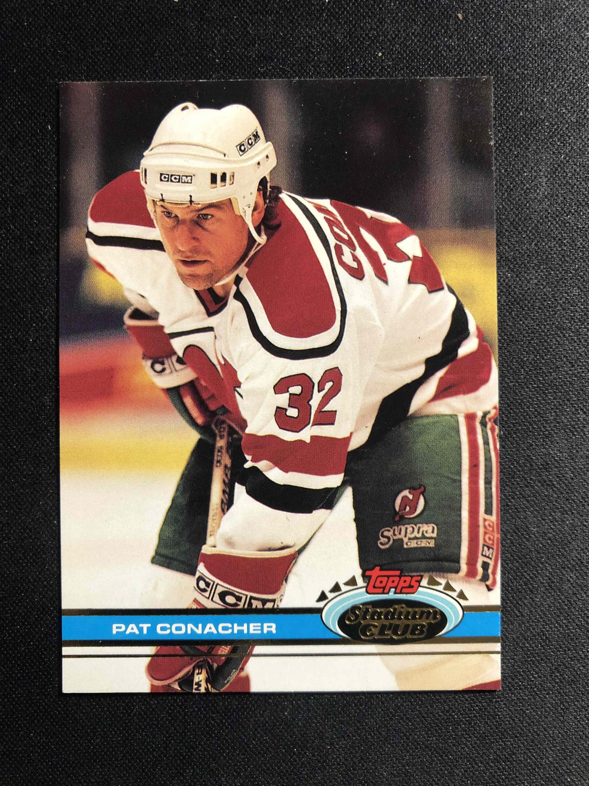 1991/1992 Topps Stadium Club Base 387 Pat Conacher