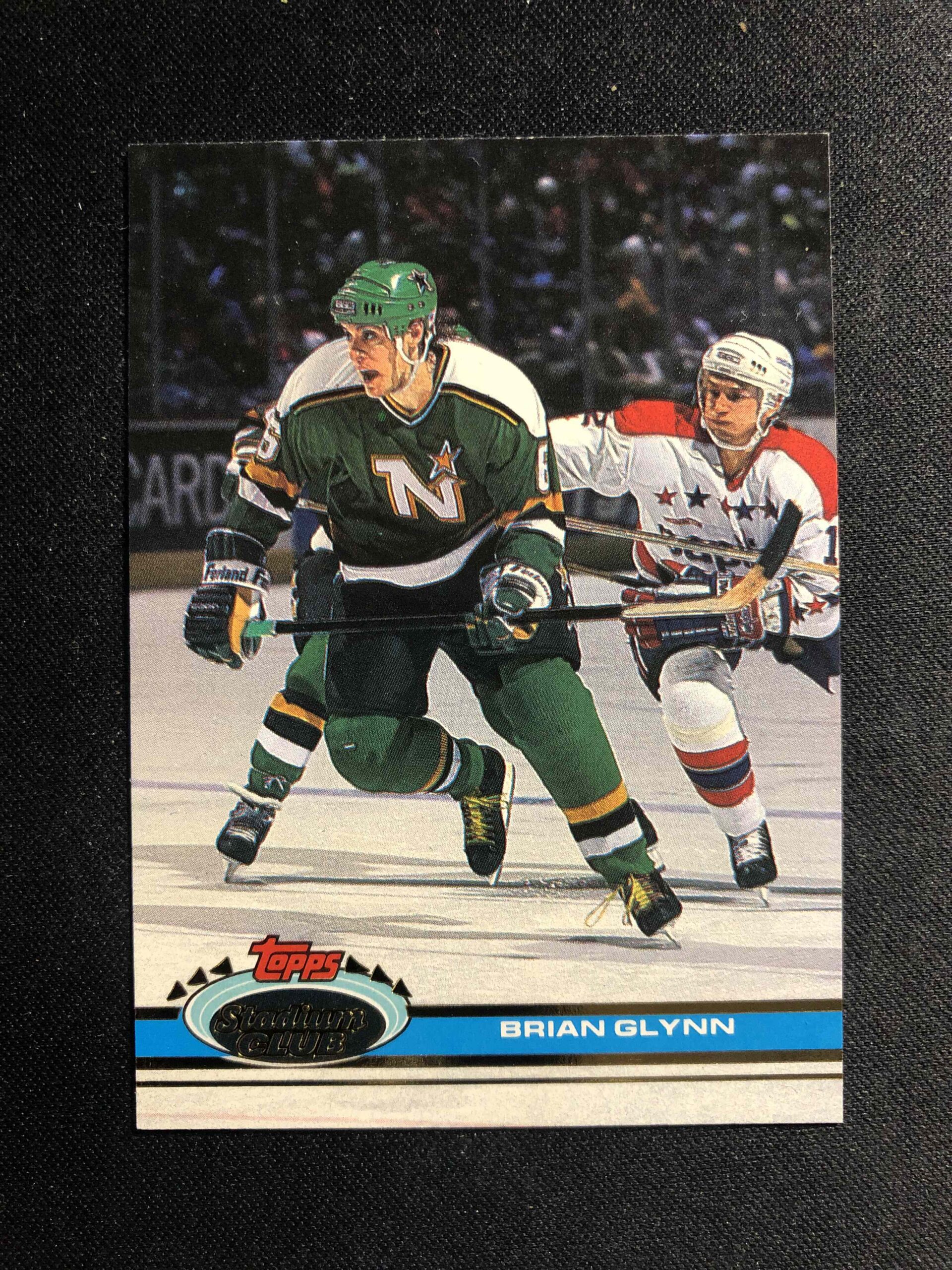 1991/1992 Topps Stadium Club Base 388 Brian Glynn