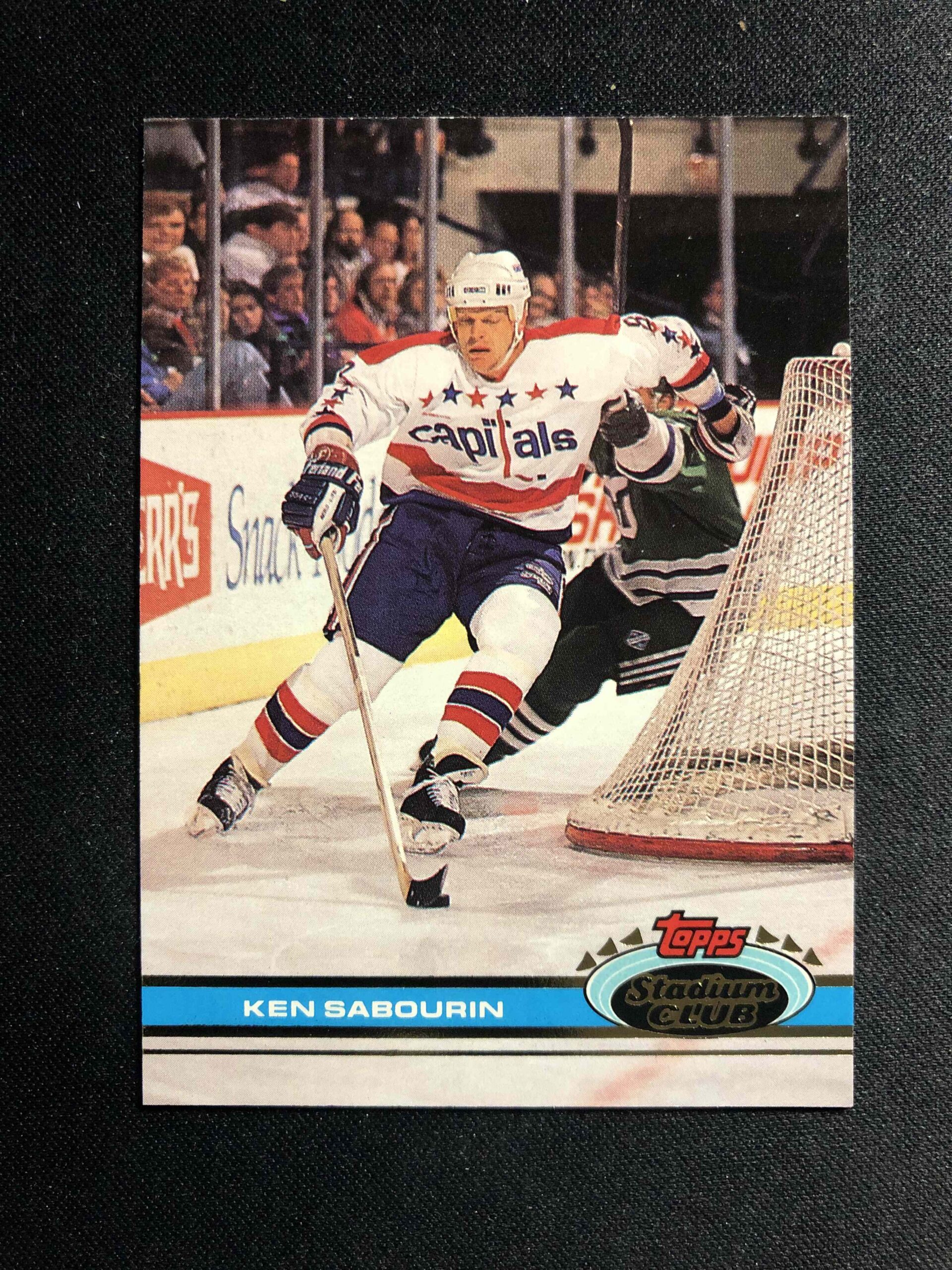 1991/1992 Topps Stadium Club Base 396 Ken Sabourin
