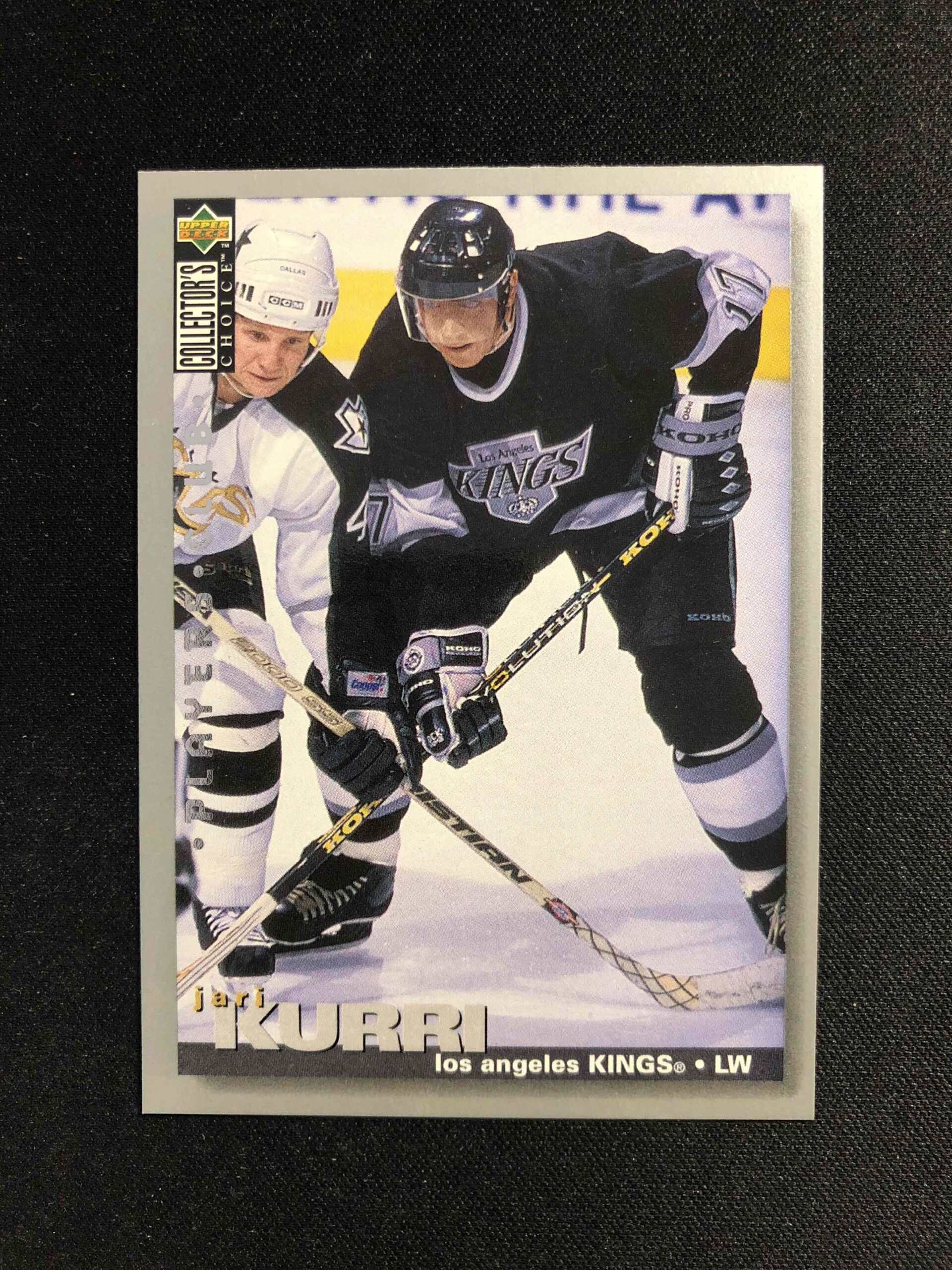 1995/1996 Upper Deck Collectors Choice Players Club 16 Jari Kurri Paralel