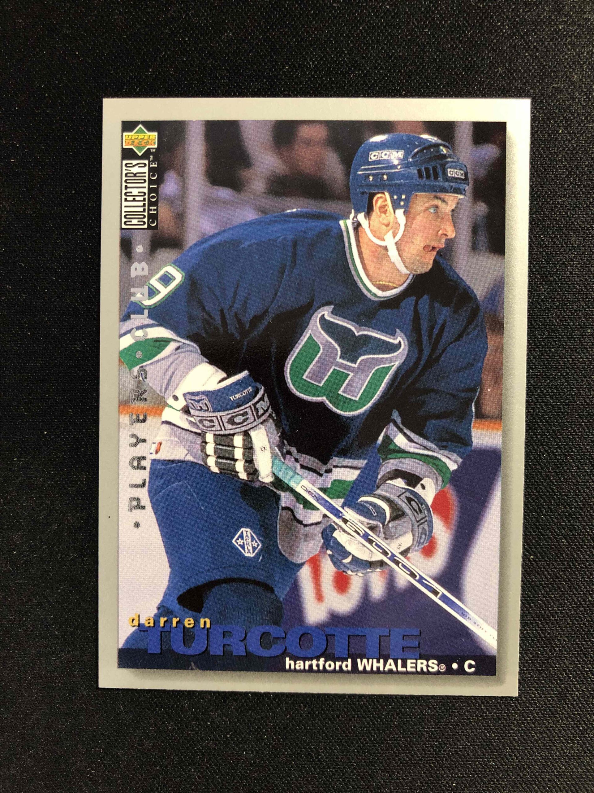 1995/1996 Upper Deck Collectors Choice Players Club 24 Darren Turcotte Paralel
