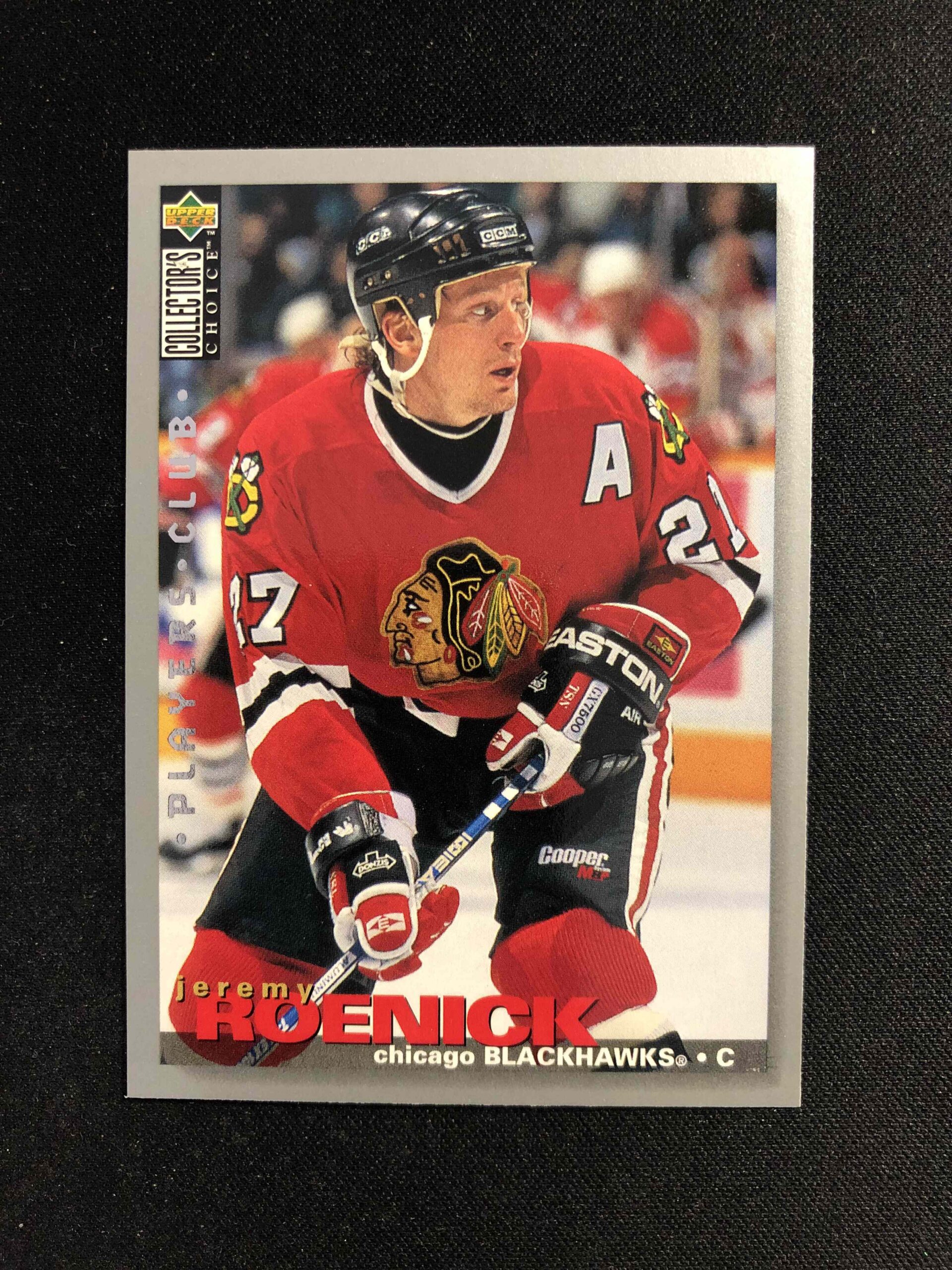 1995/1996 Upper Deck Collectors Choice Players Club 85 Jeremy Roenick Paralel