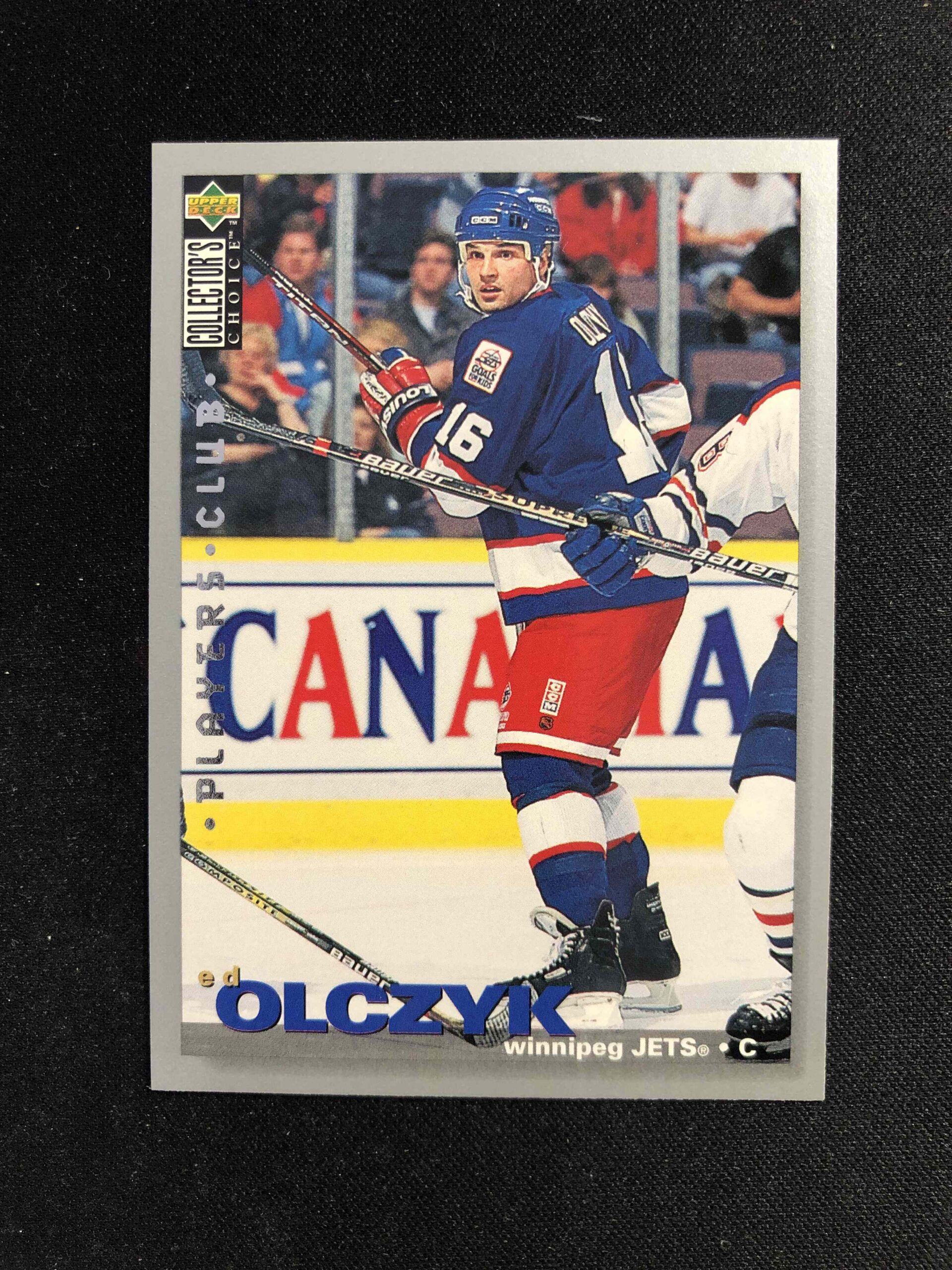 1995/1996 Upper Deck Collectors Choice Players Club 106 Ed Olczyk Paralel