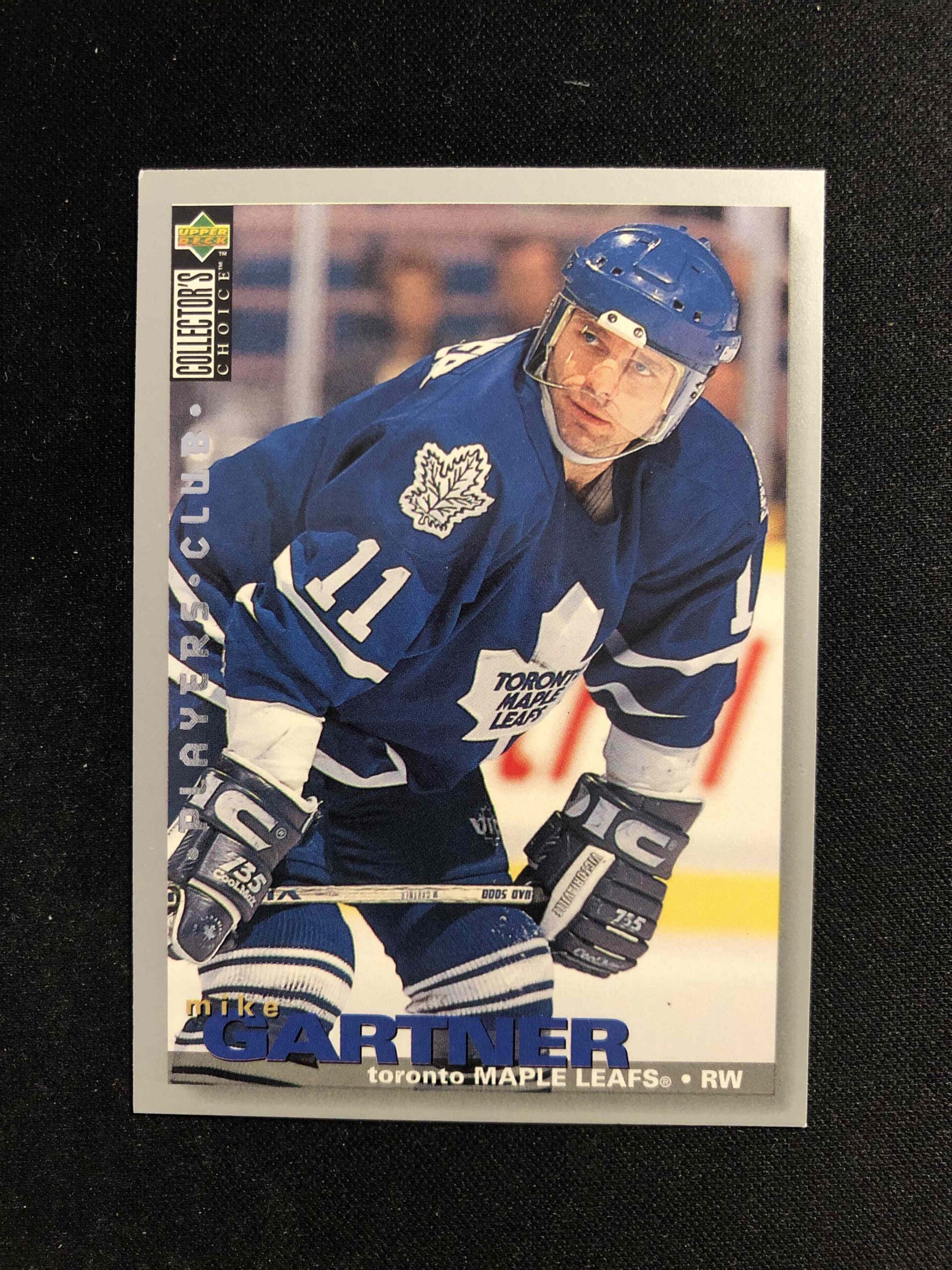 1995/1996 Upper Deck Collectors Choice Players Club 149 Mike Gartner Paralel