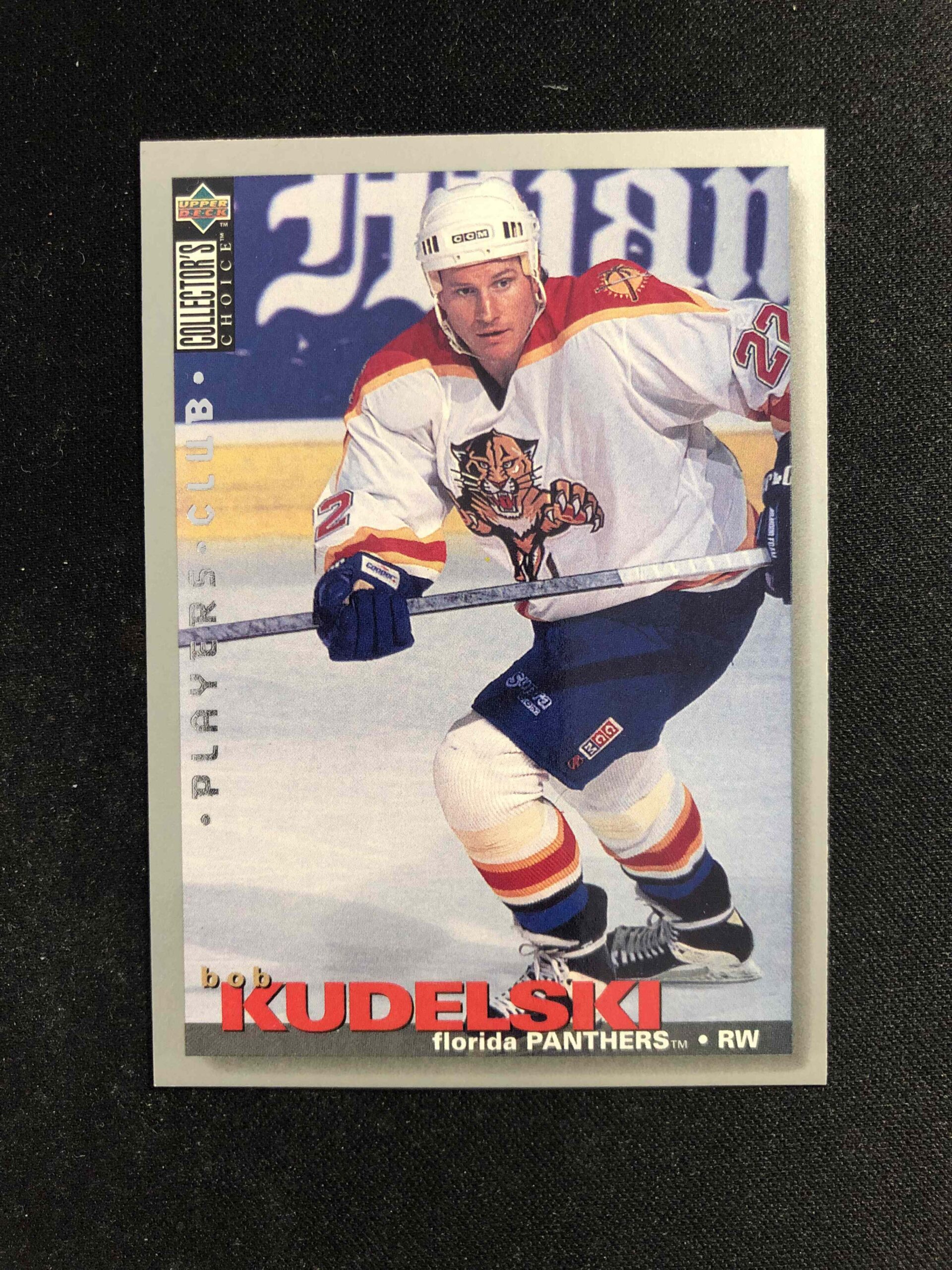 1995/1996 Upper Deck Collectors Choice Players Club 226 Bob Kudelski Paralel