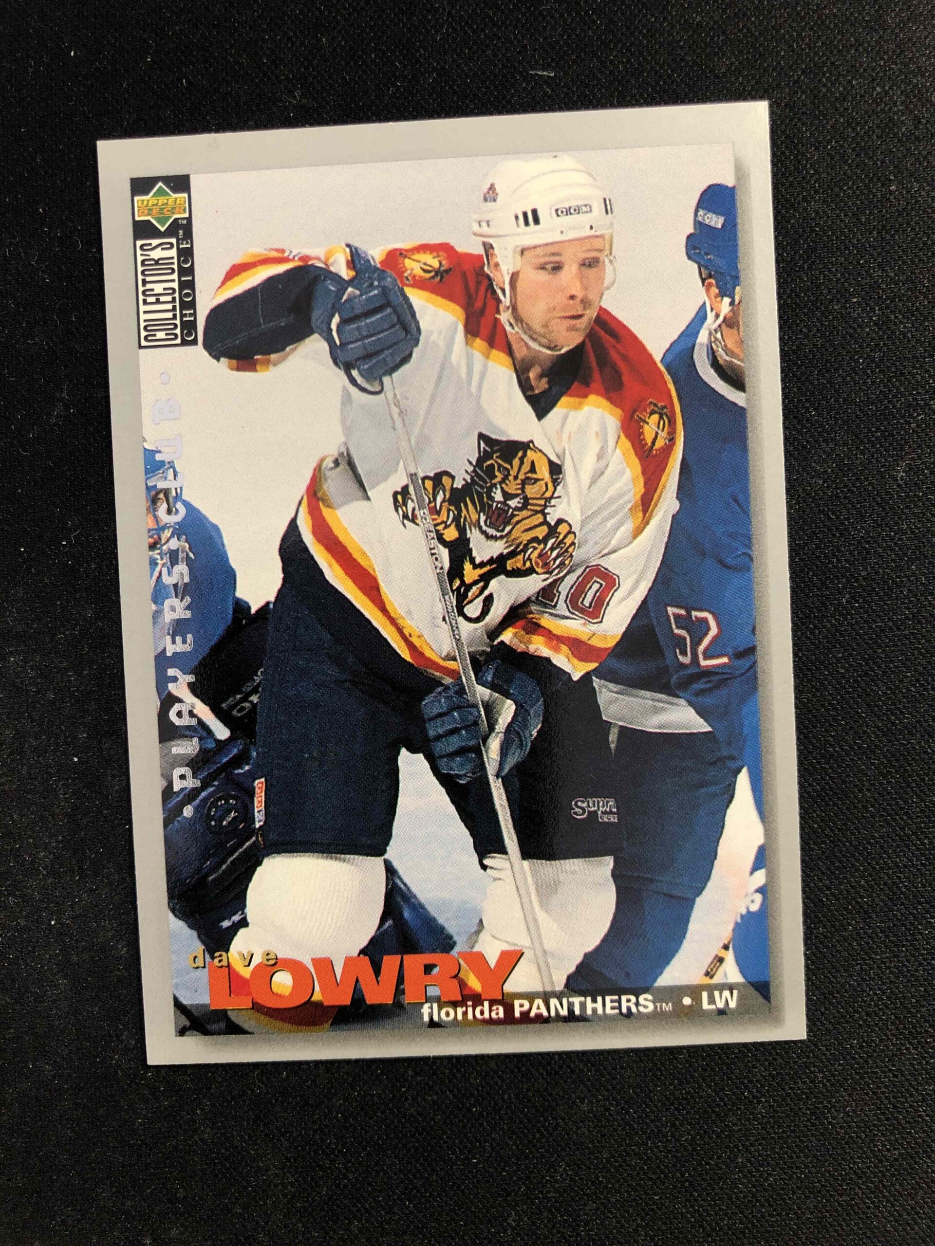 1995/1996 Upper Deck Collectors Choice Players Club 299 Dave Lowry Paralel