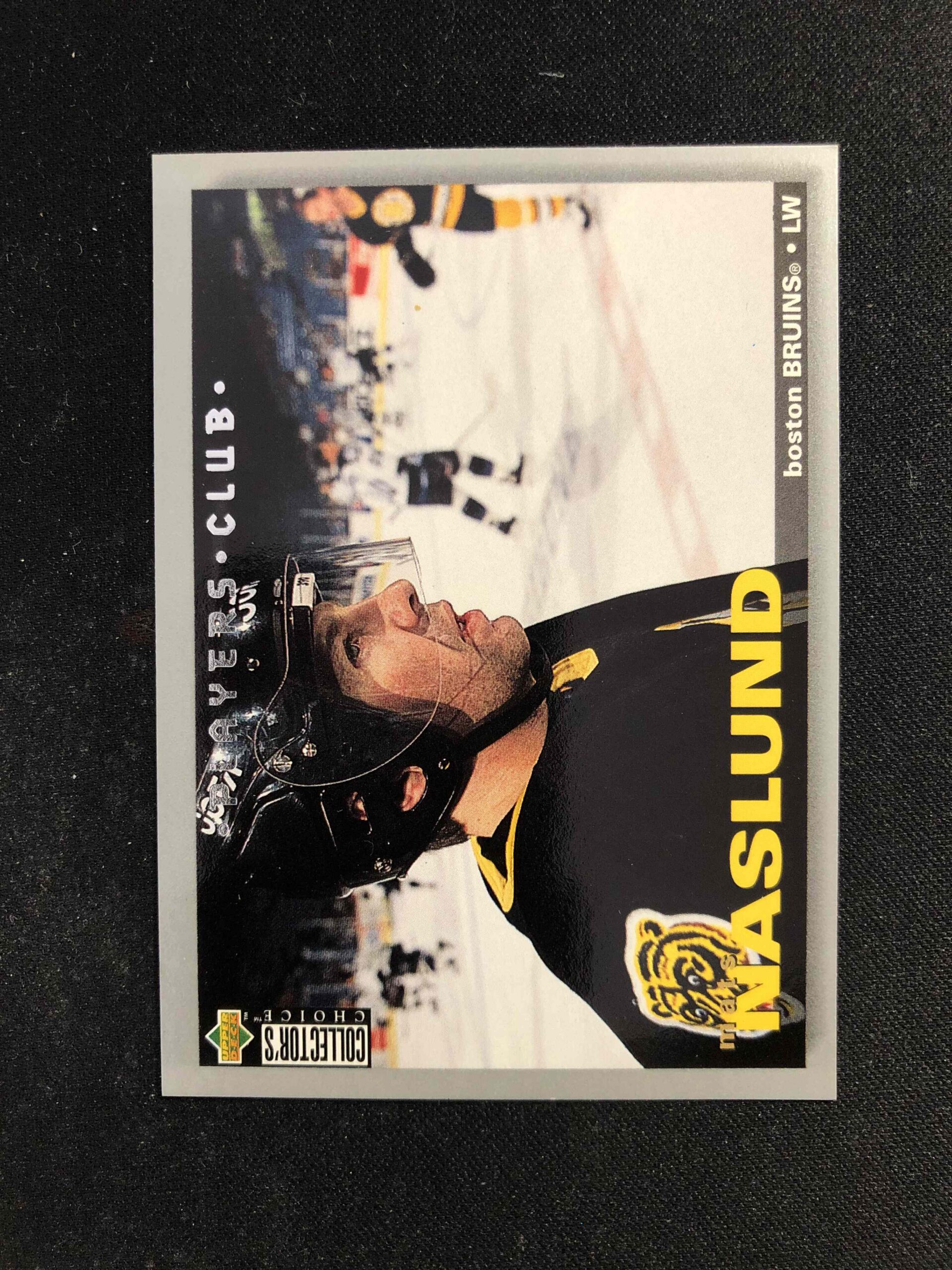 1995/1996 Upper Deck Collectors Choice Players Club 321 Mats Naslund Paralel