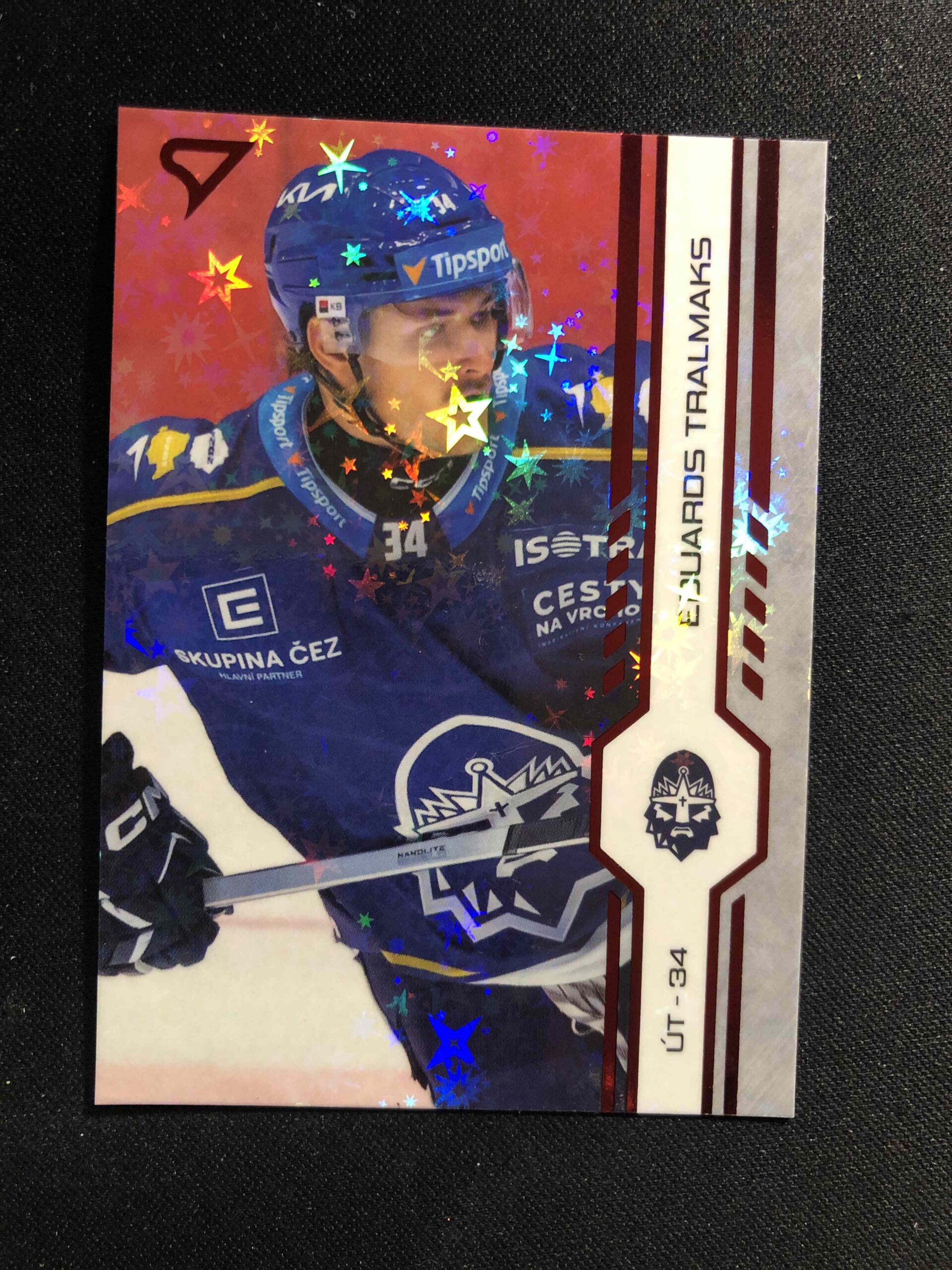 2024/2025 Sportzoo Serie 1 Red Sparks 252 Eduards Tralmaks Paralel