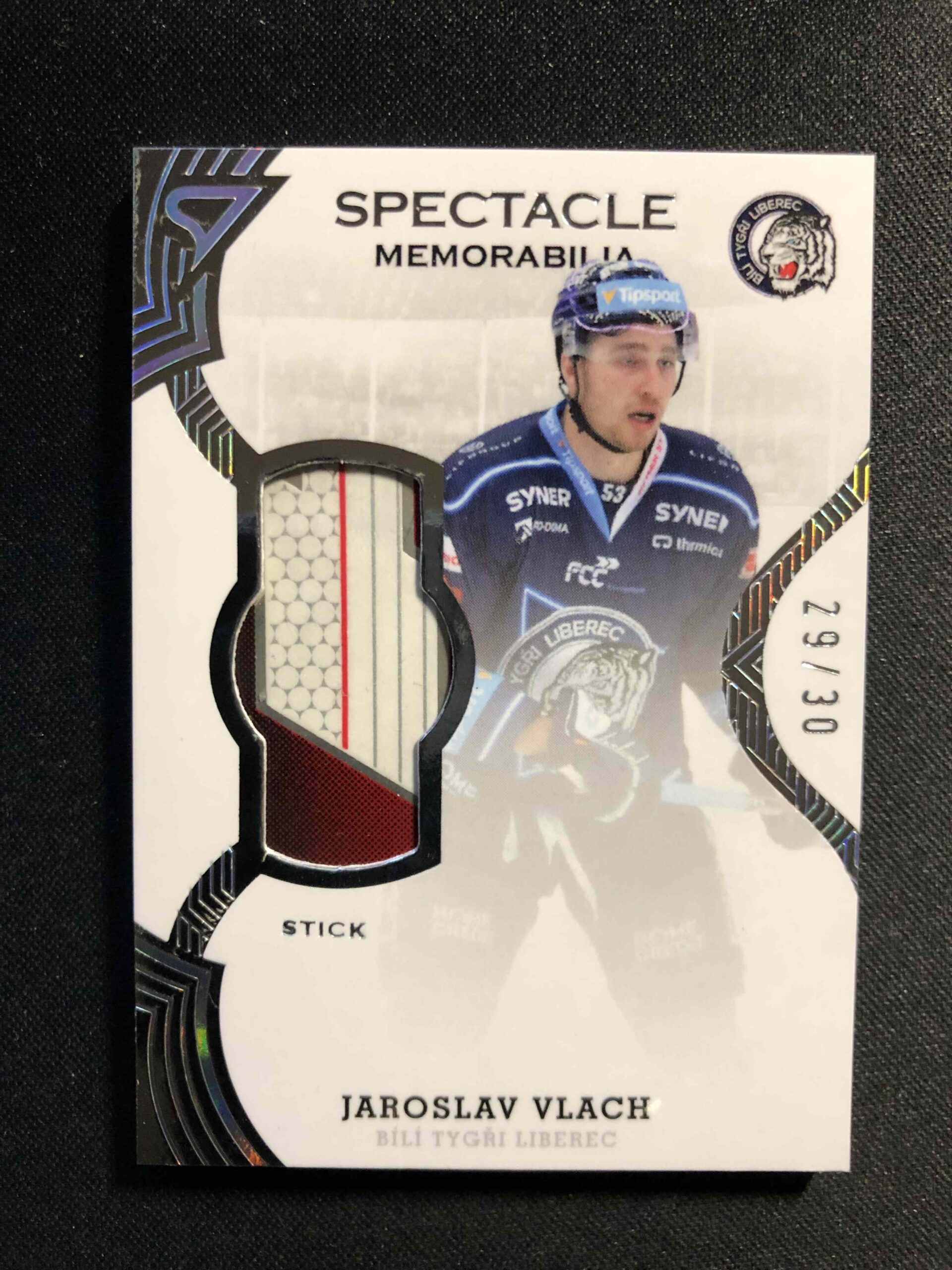 2021/2022 Sportzoo Serie 2 Spectacle Memorabilia SR-JV Jaroslav Vlach Stick 29/30