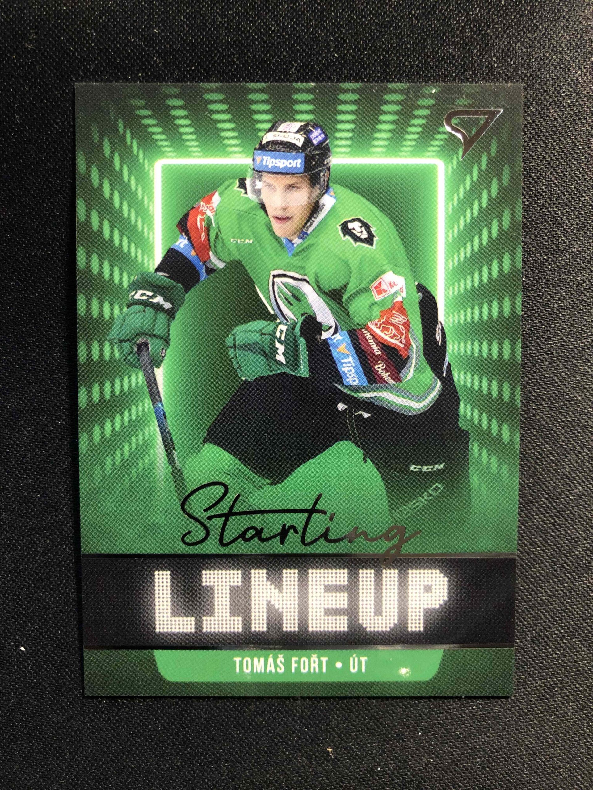 2021/2022 Sportzoo Serie 2 Starting Lineup SLU-23 Tomáš Fořt Inzert
