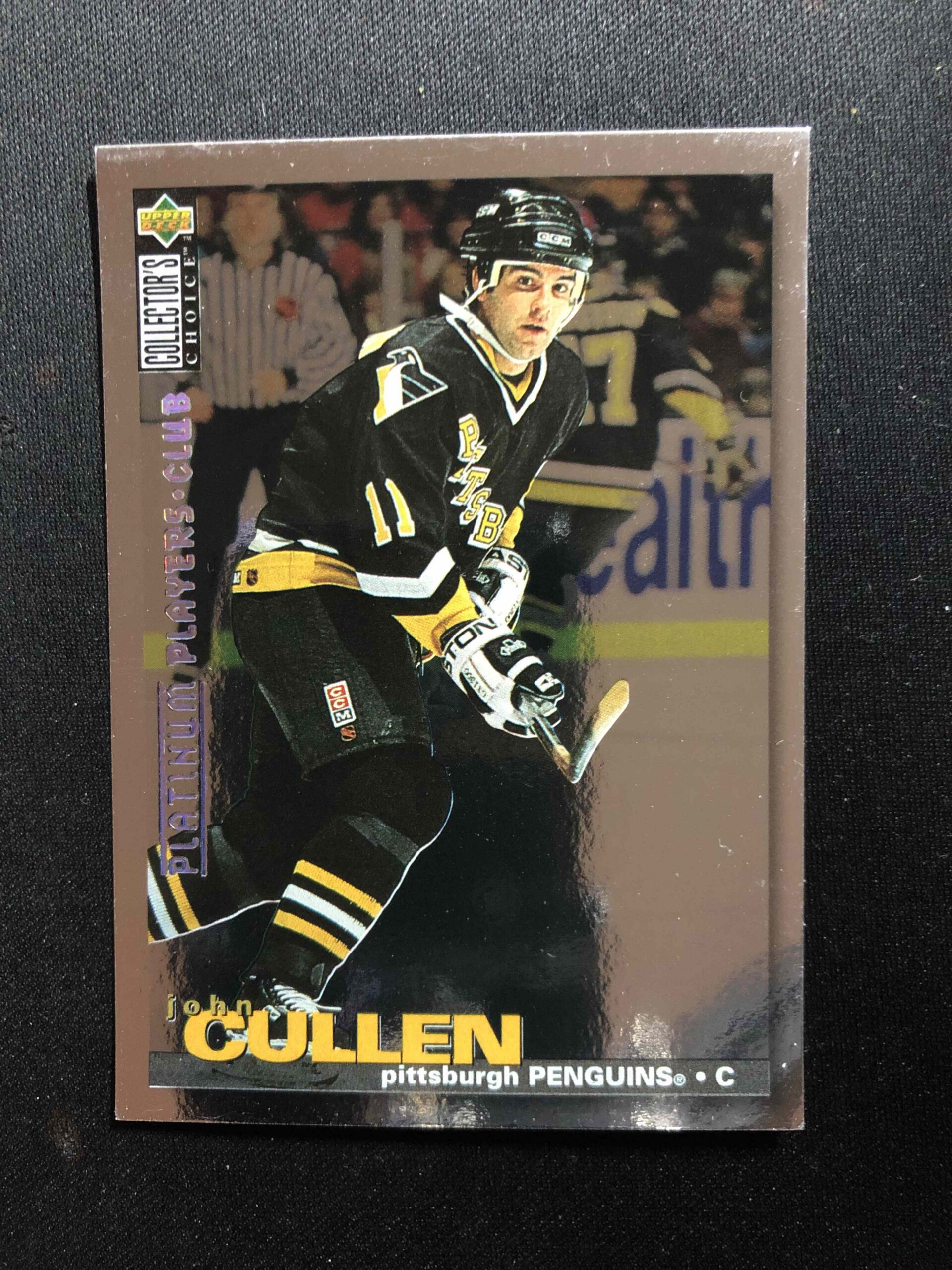 1995/1996 Upper Deck Collectors Choice Platinum Players Club 181 John Cullen Paralel