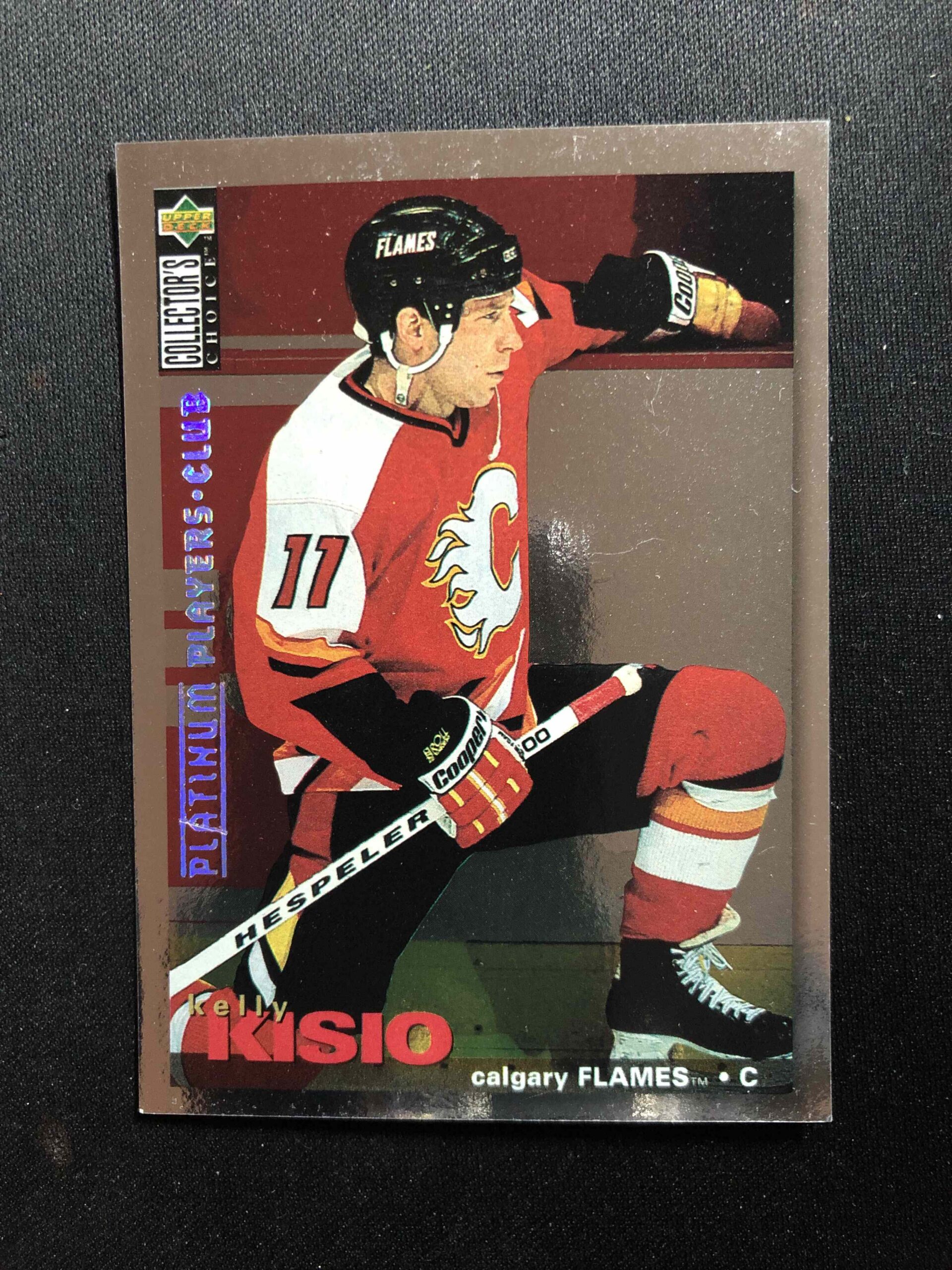 1995/1996 Upper Deck Collectors Choice Platinum Players Club 193 Kelly Kisio Paralel