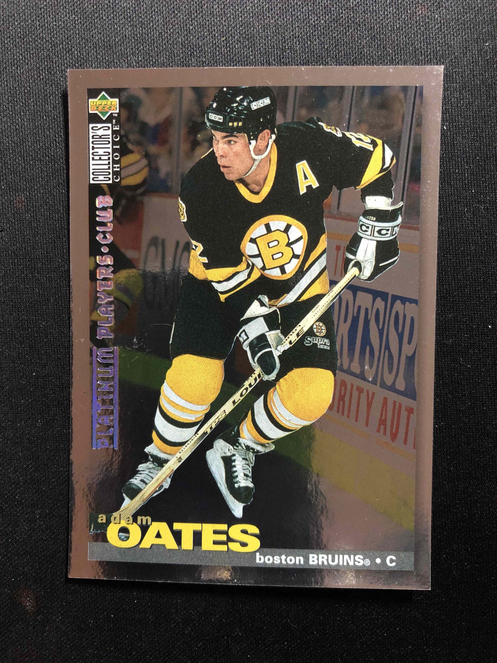 1995/1996 Upper Deck Collectors Choice Platinum Players Club 197 Adam Oates Paralel