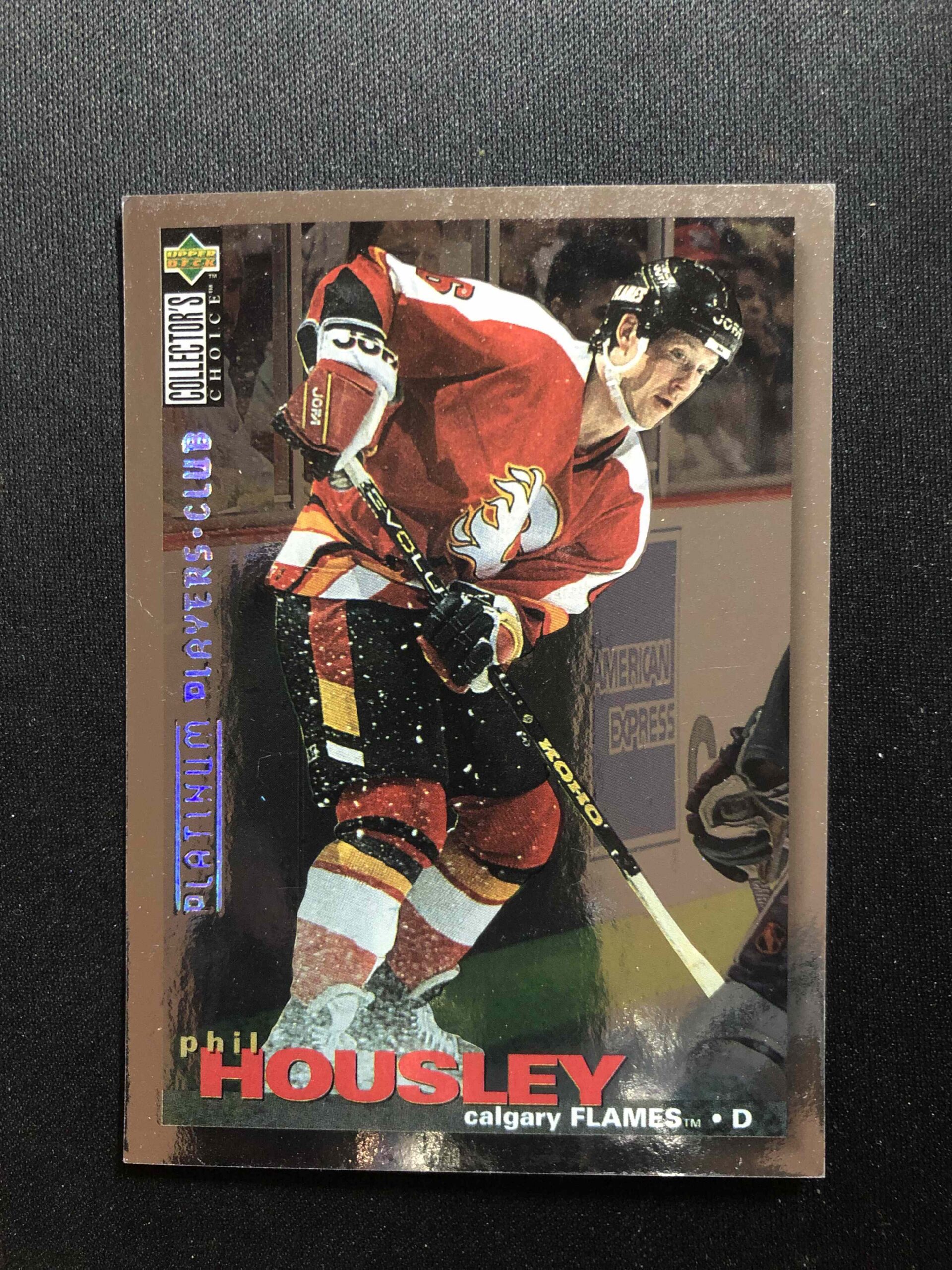 1995/1996 Upper Deck Collectors Choice Platinum Players Club 212 Phil Housley Paralel