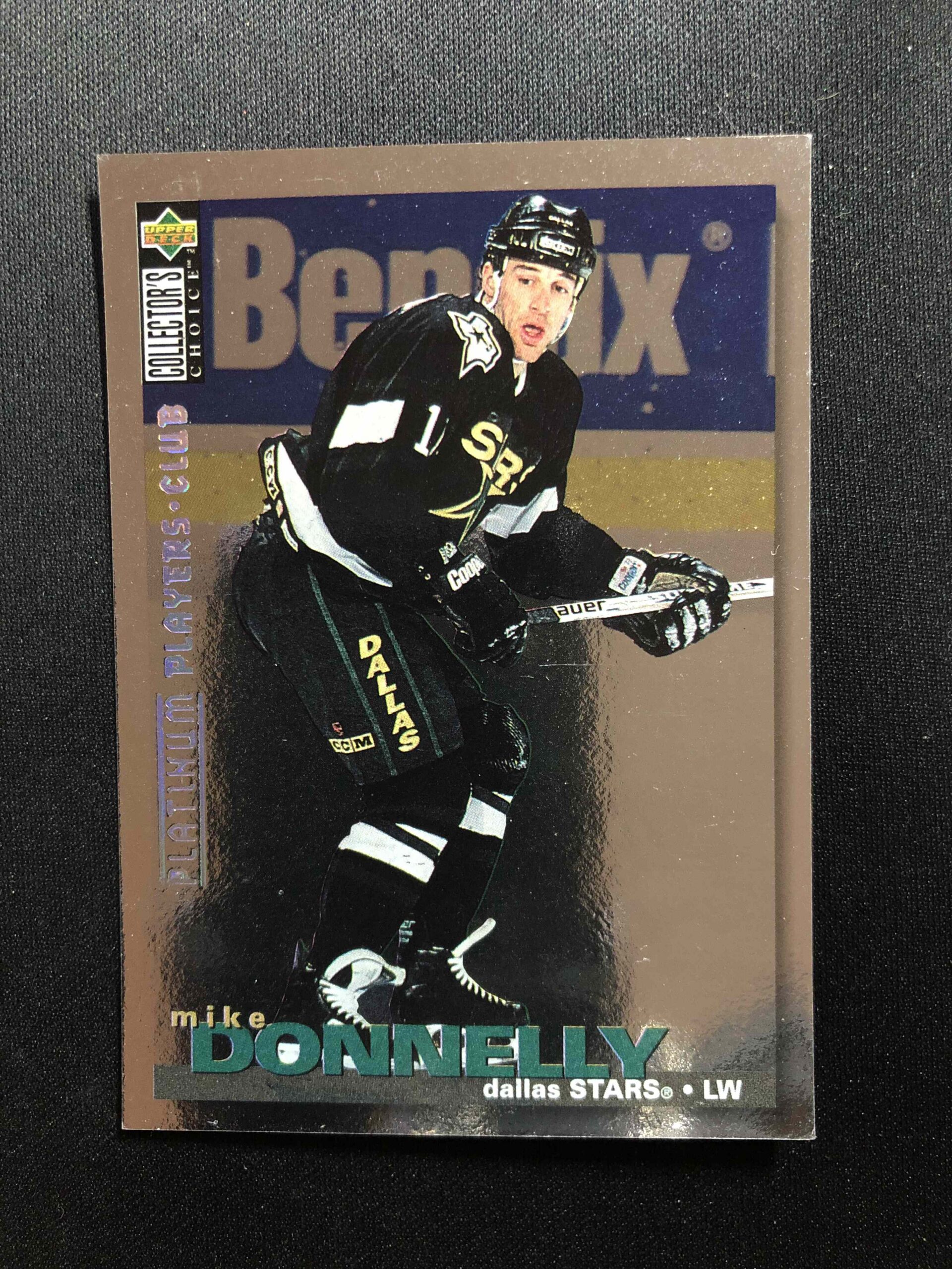 1995/1996 Upper Deck Collectors Choice Platinum Players Club 263 Mike Donnelly Paralel