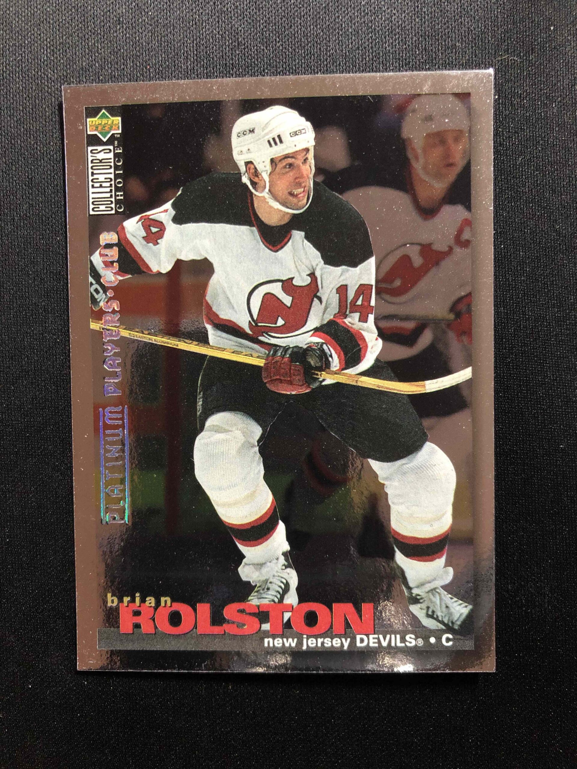 1995/1996 Upper Deck Collectors Choice Platinum Players Club 273 Brian Rolston Paralel