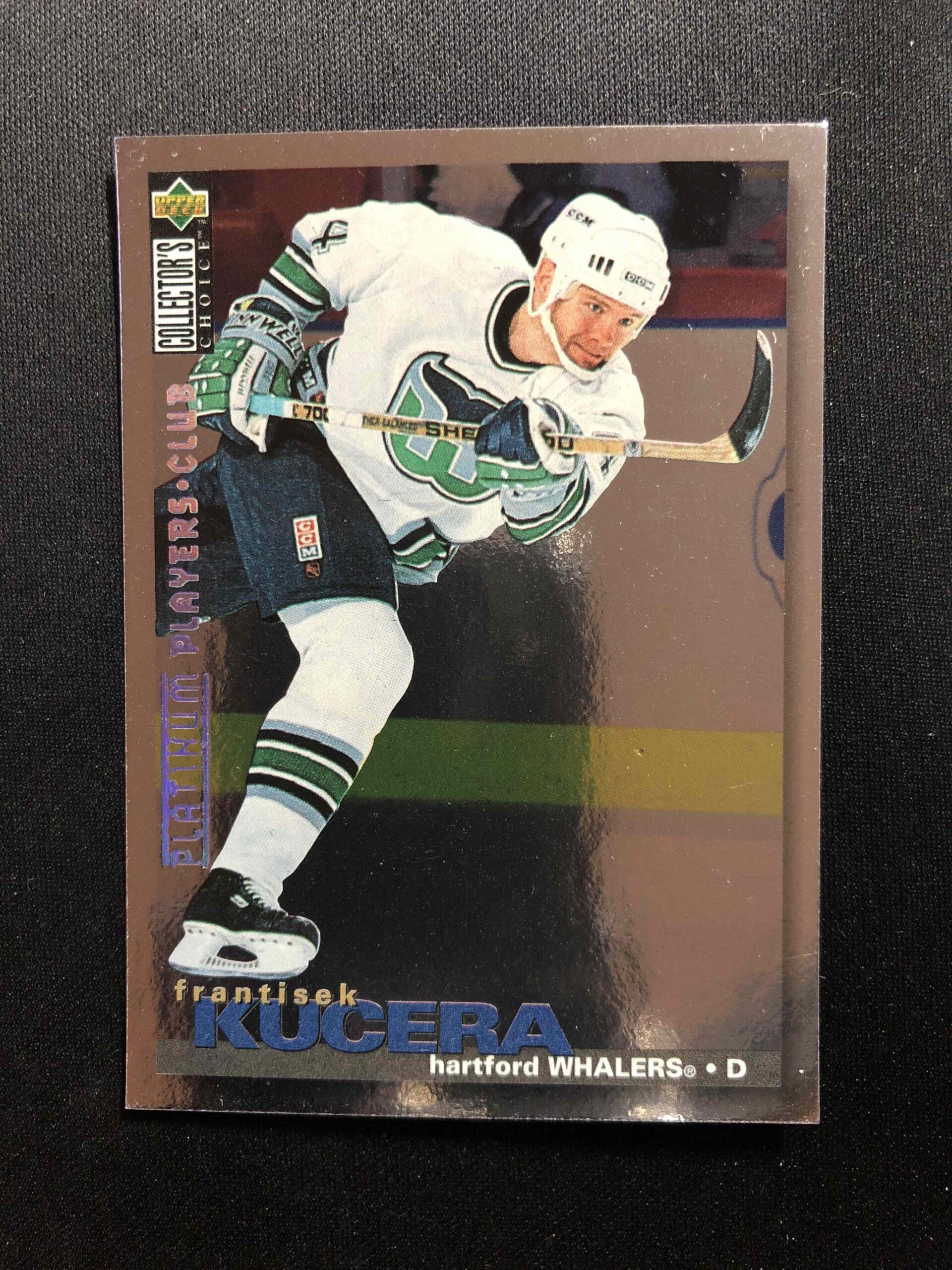 1995/1996 Upper Deck Collectors Choice Platinum Players Club 304 Frantisek Kucera Paralel