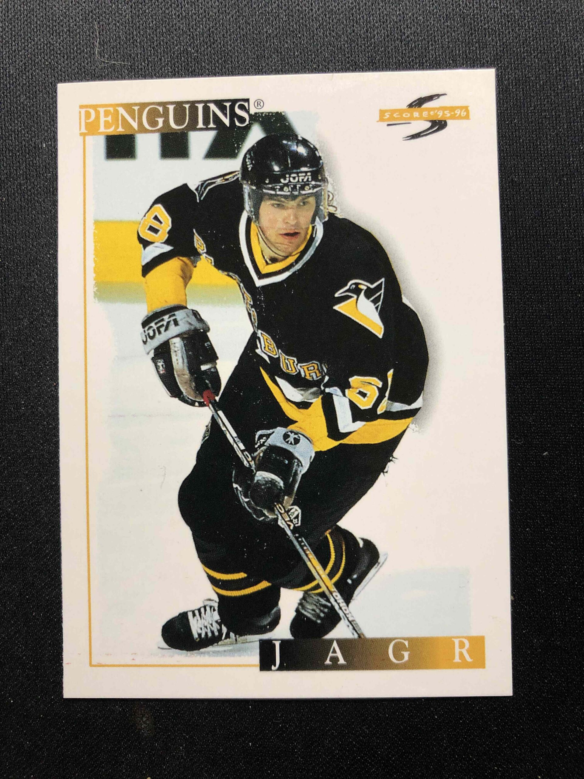 1995/1996 Pinnacle Score Base 1 Jaromír Jágr