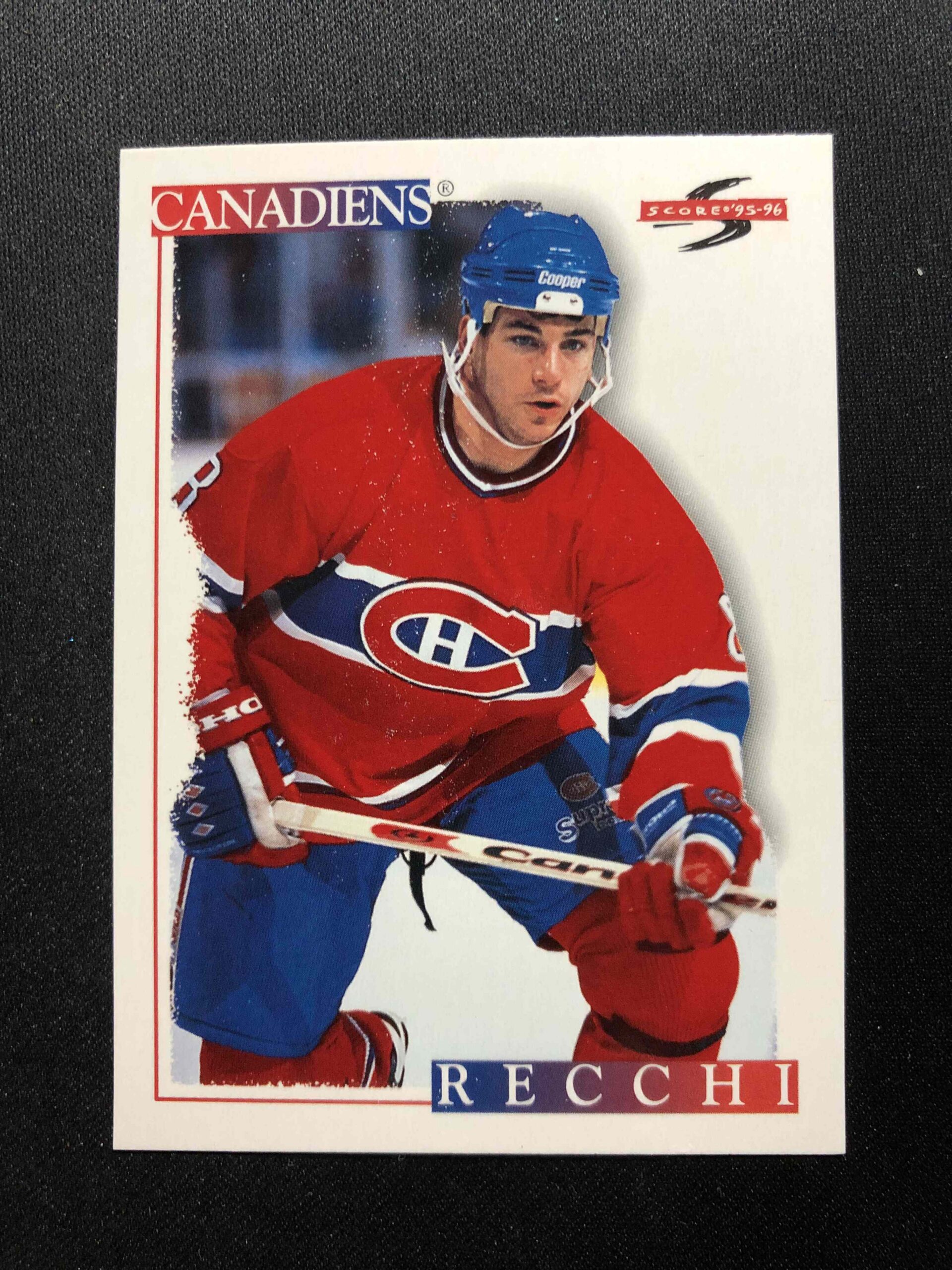 1995/1996 Pinnacle Score Base 10 Mark Recchi