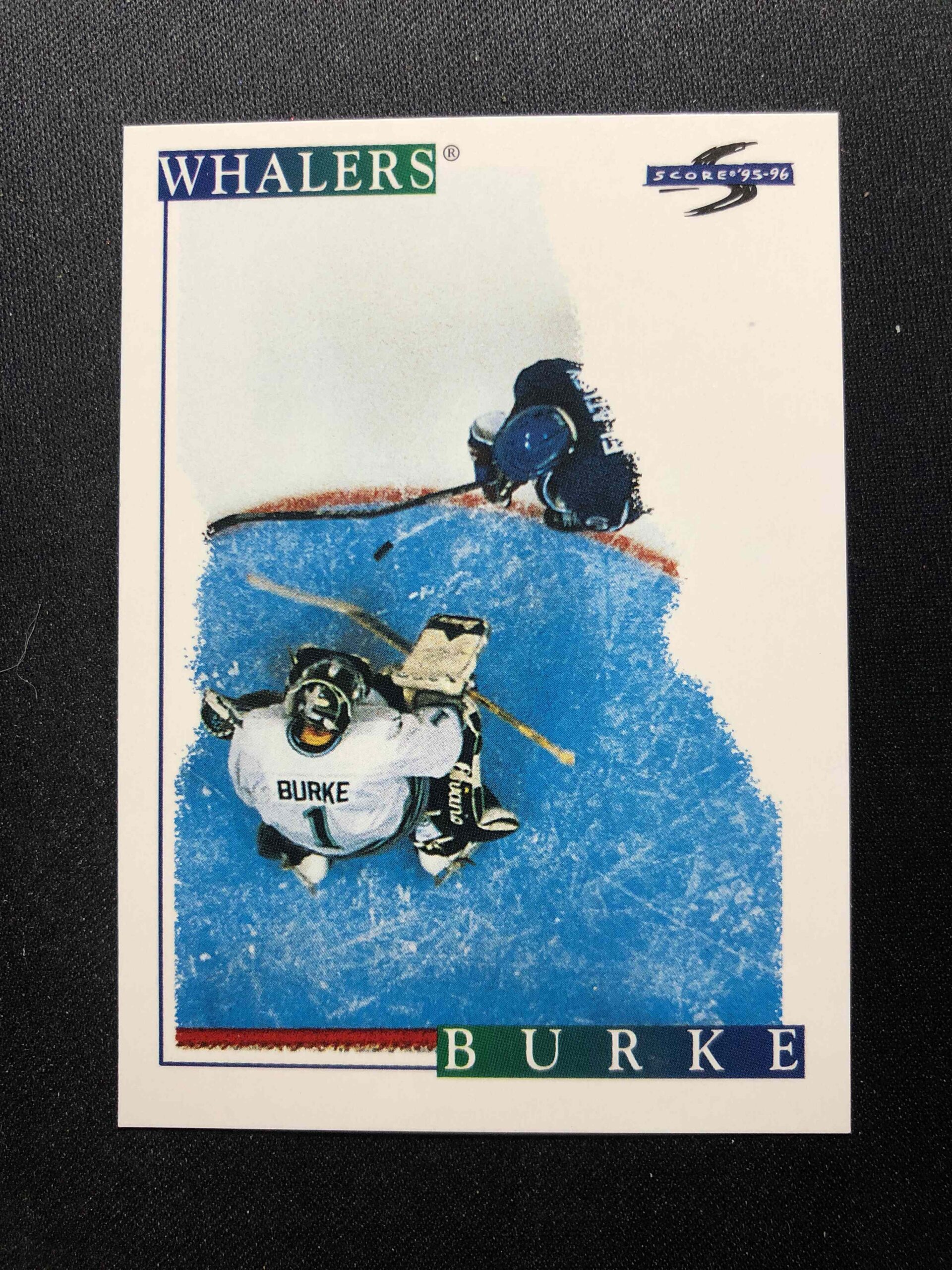 1995/1996 Pinnacle Score Base 32 Sean Burke