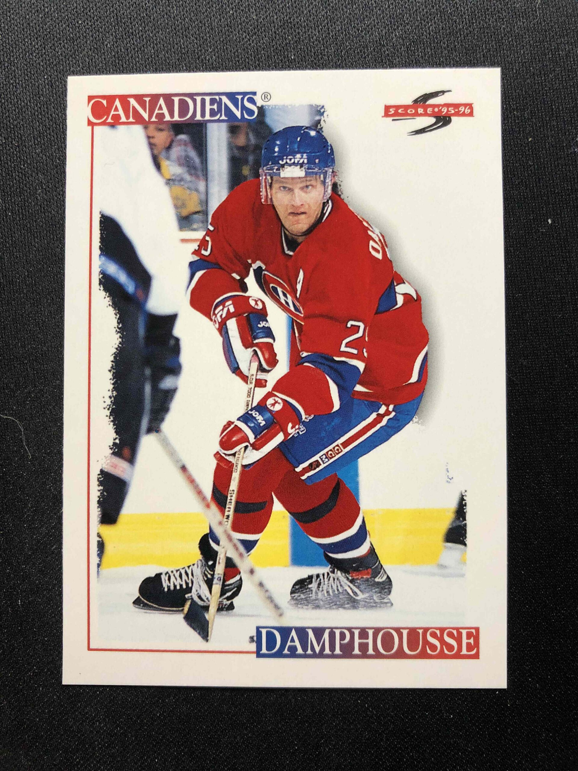 1995/1996 Pinnacle Score Base 36 Vincent Damphousse