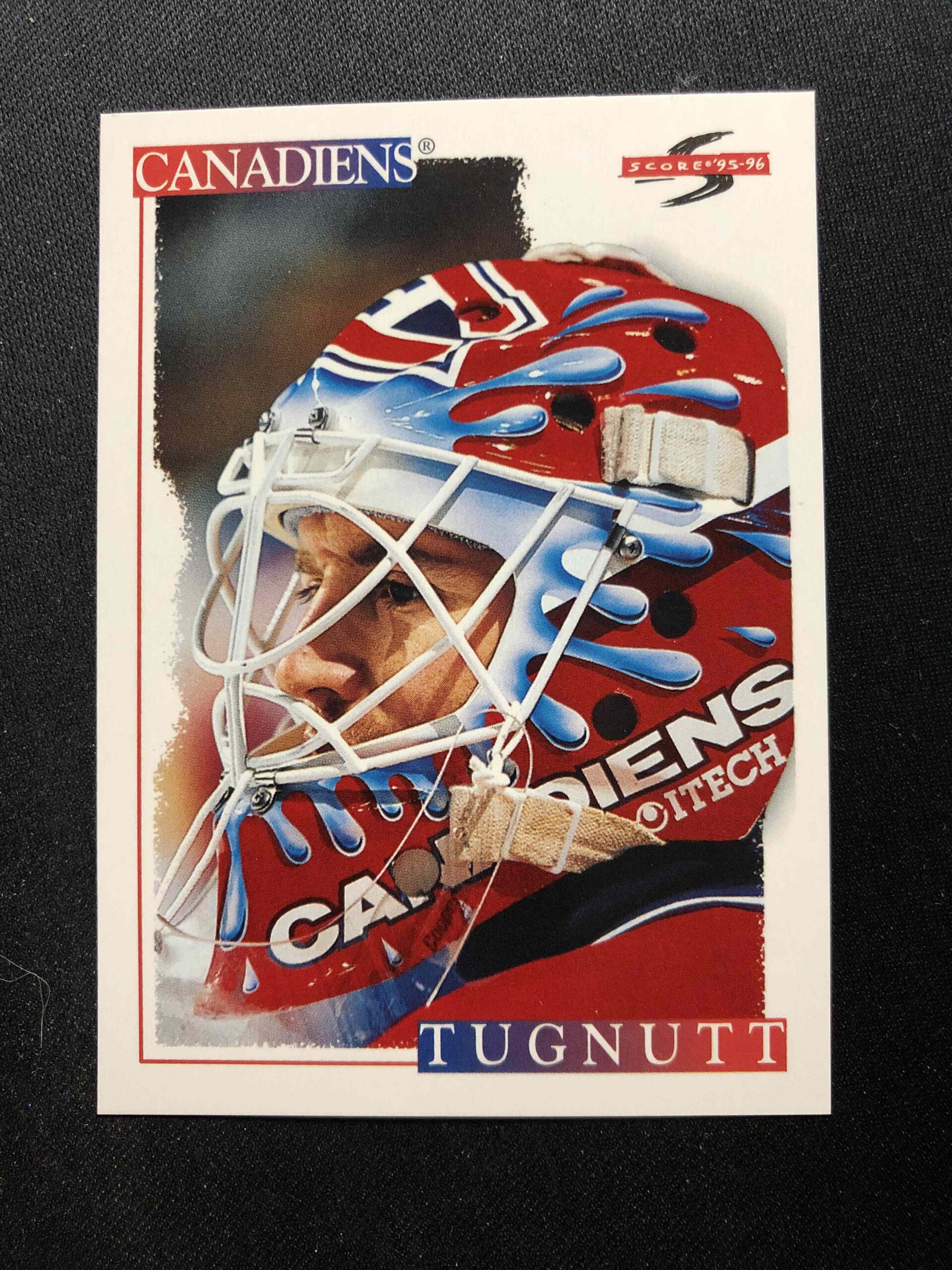 1995/1996 Pinnacle Score Base 70 Ron Tugnutt