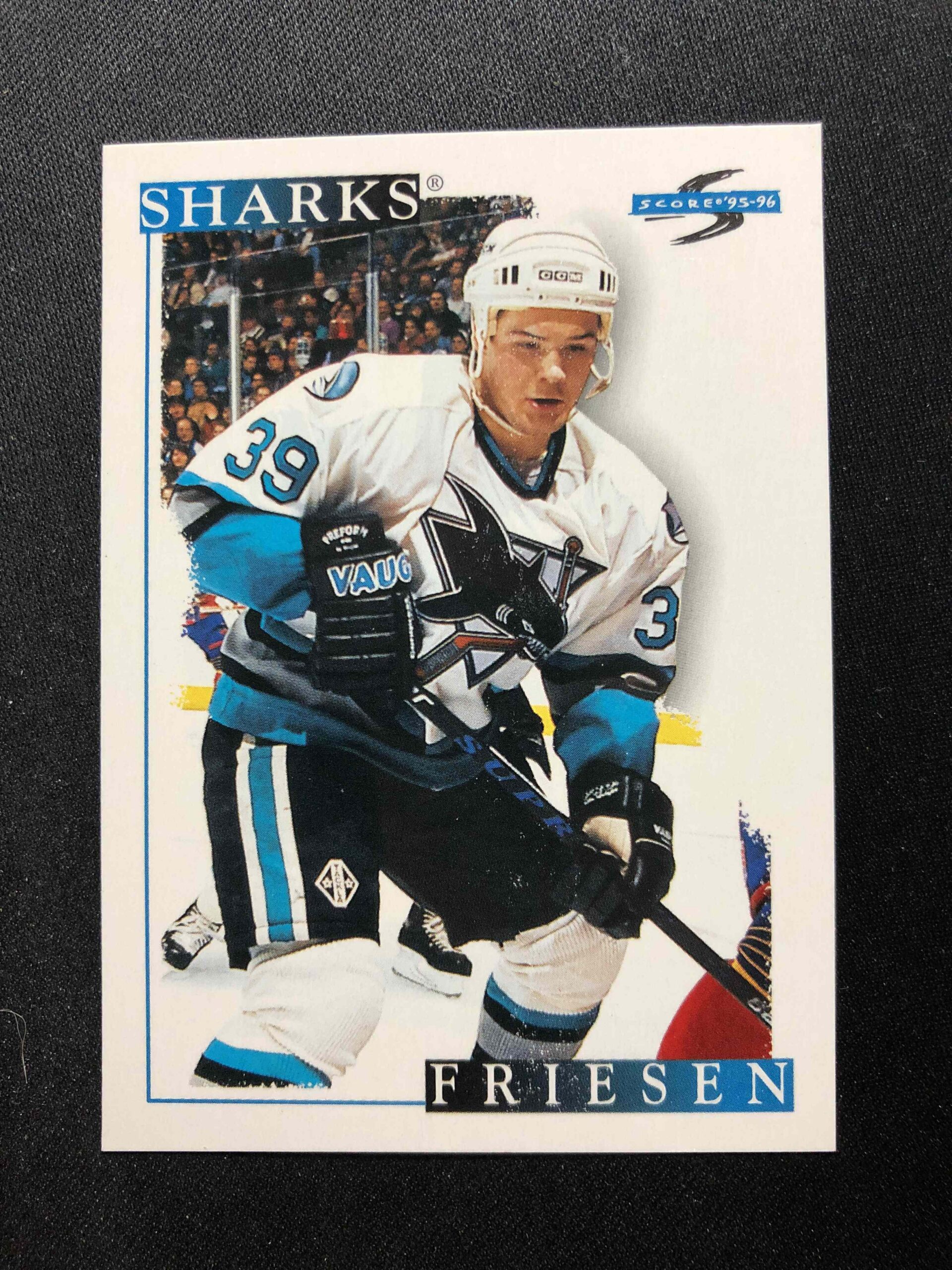 1995/1996 Pinnacle Score Base 91 Jeff Friesen