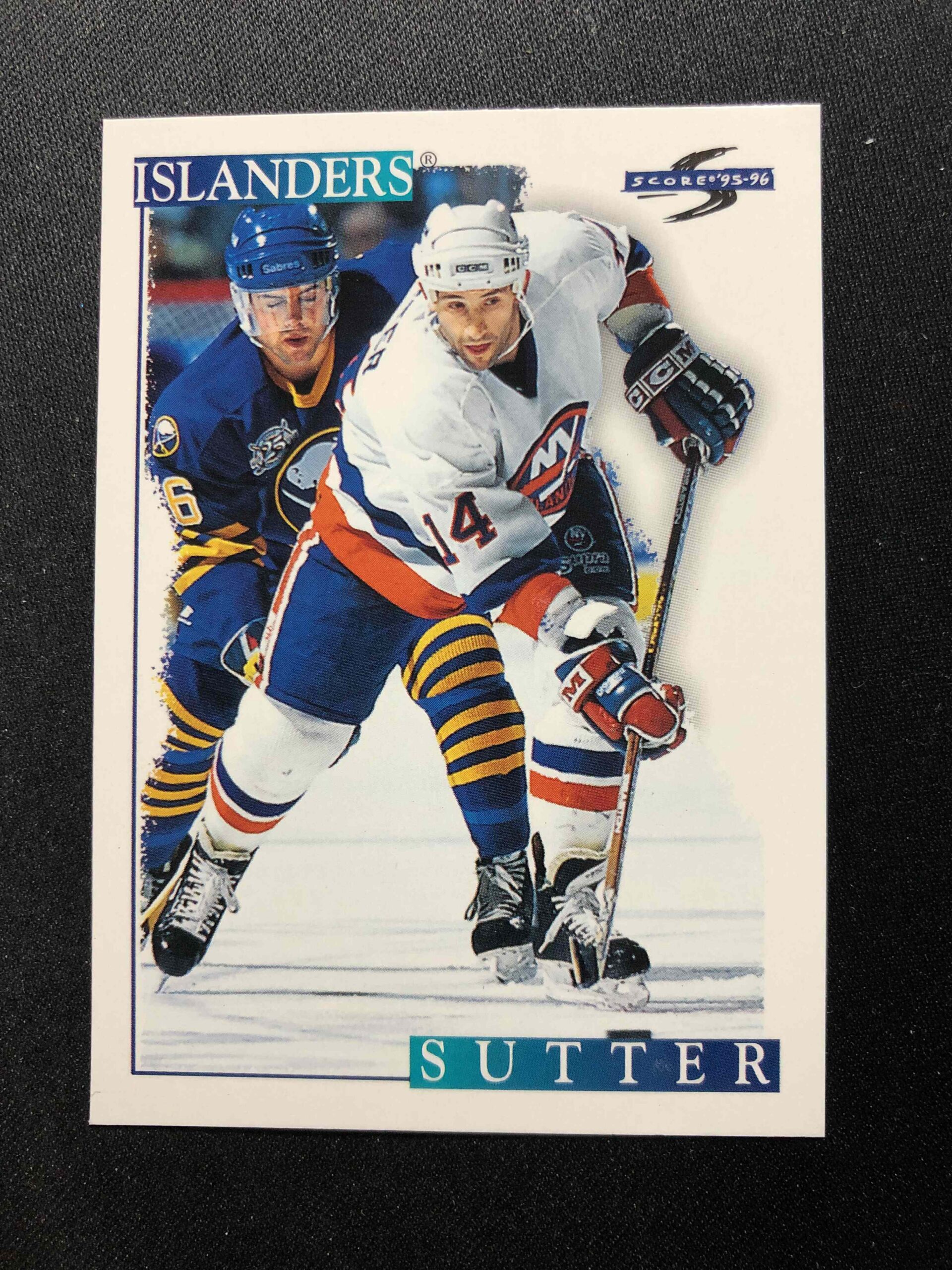 1995/1996 Pinnacle Score Base 113 Ron Sutter
